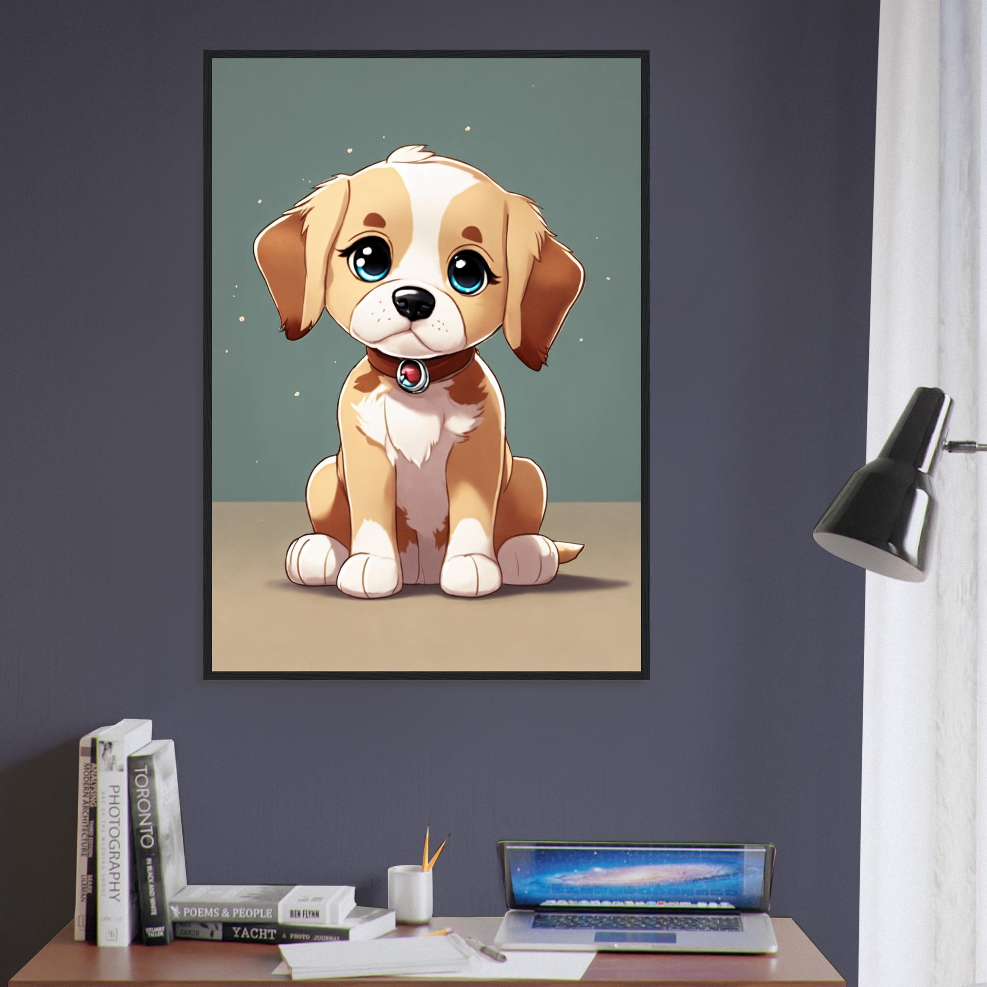 Tableau Chien Courage Et Tendresse