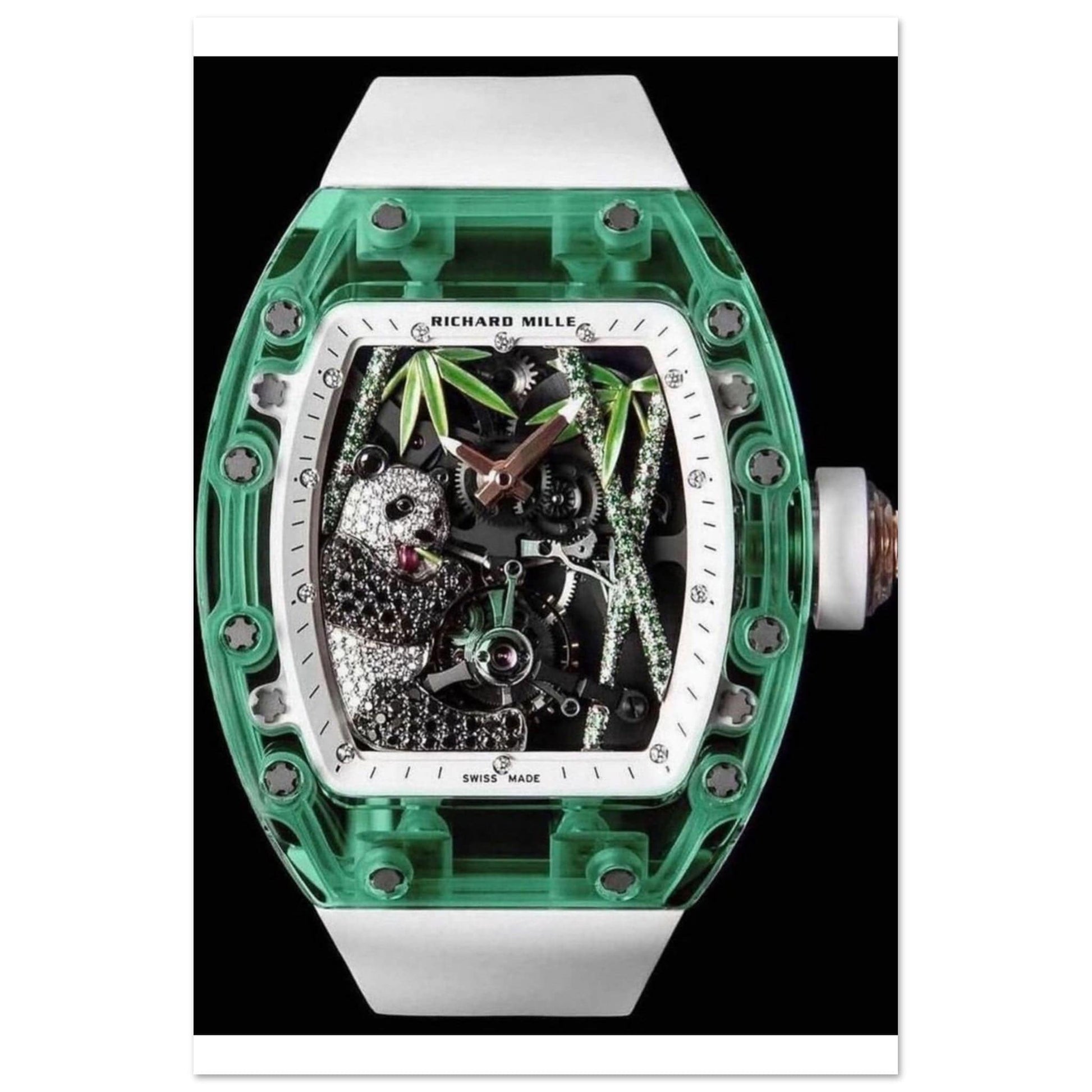 Poster Richard Mille Montre  La Plus Fine Canvanation