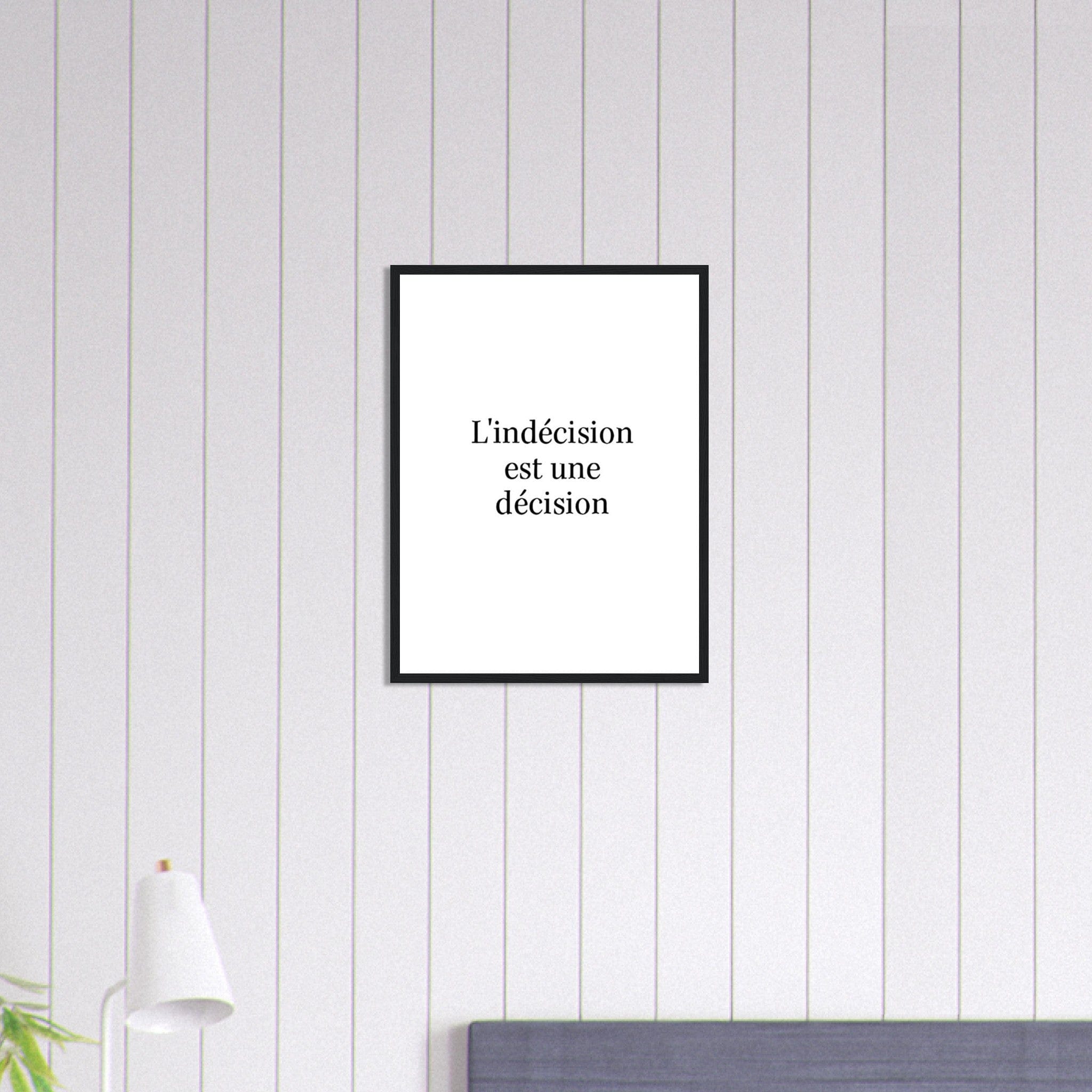 Canvanation Print Material 45x60 cm / 18x24″ Tableau Citation Affirmation