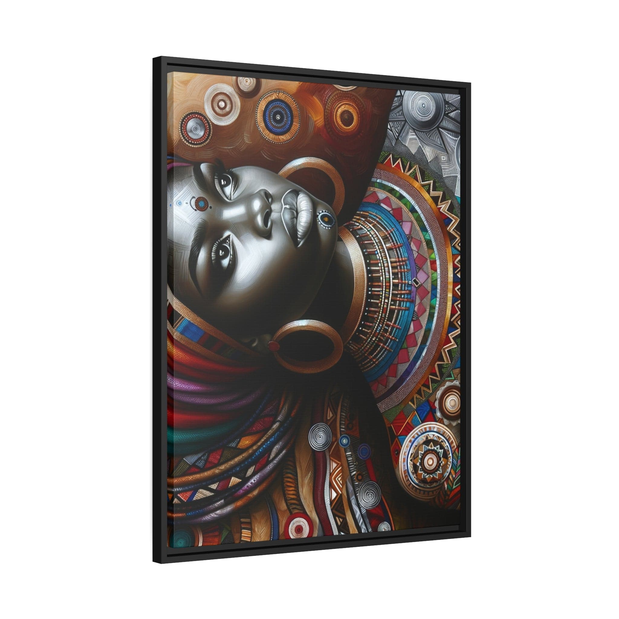 Printify Canvas Tableau "La beauté et la force des femmes africaines en toile"