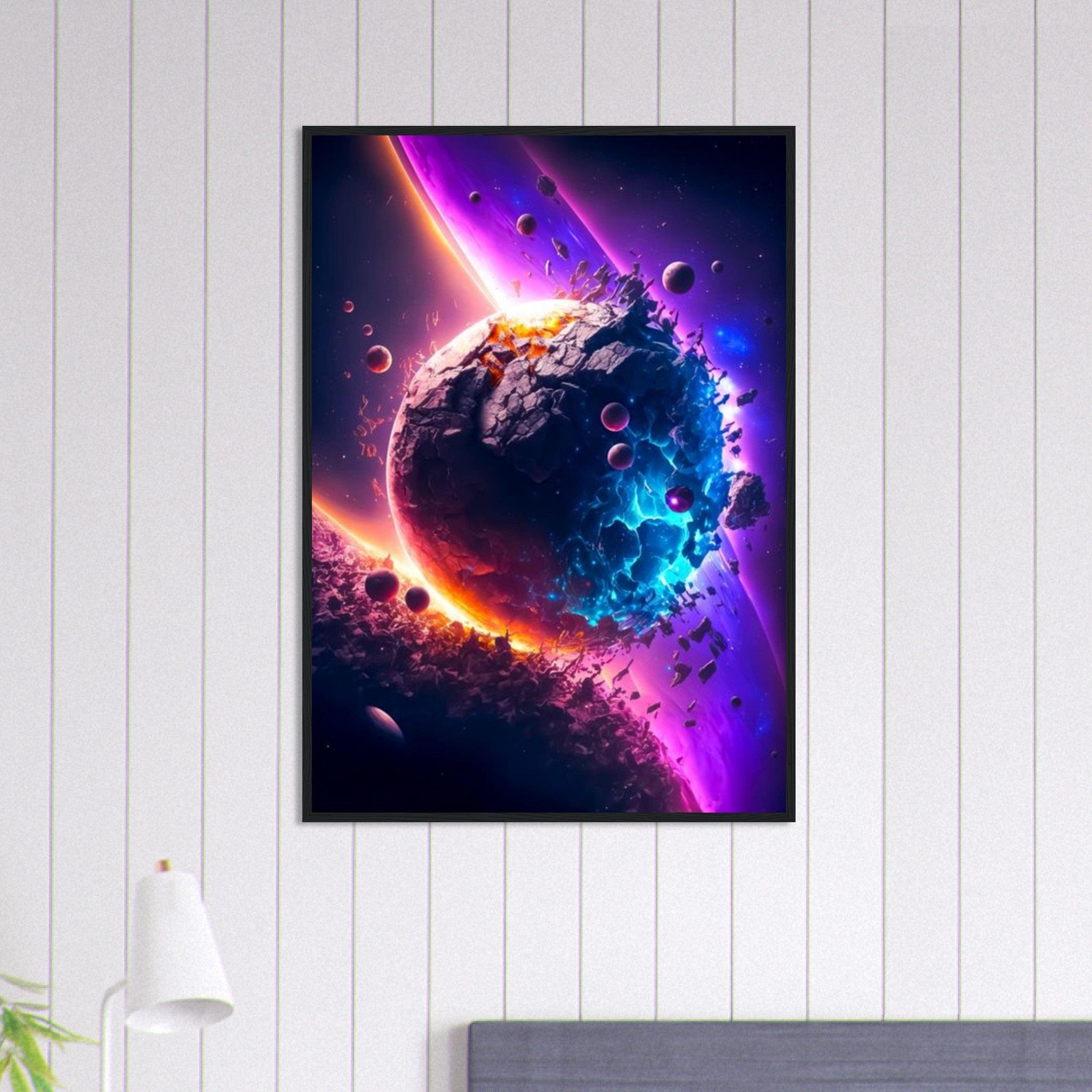 Canvanation Print Material 70x100 cm / 28x40″ Tableau Planete Constellation de Rêves