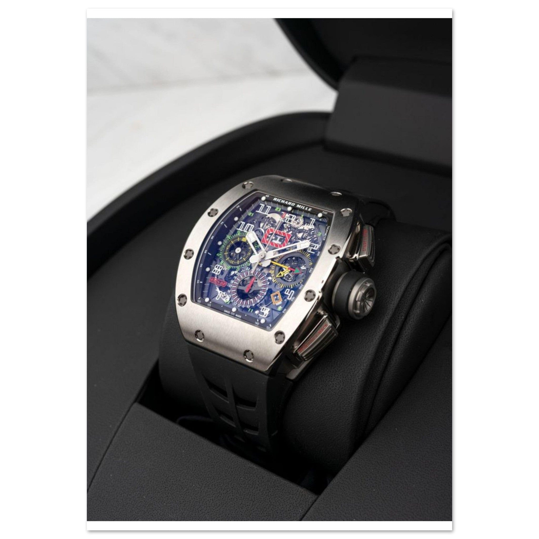 Poster Richard Mille Montre Canvanation