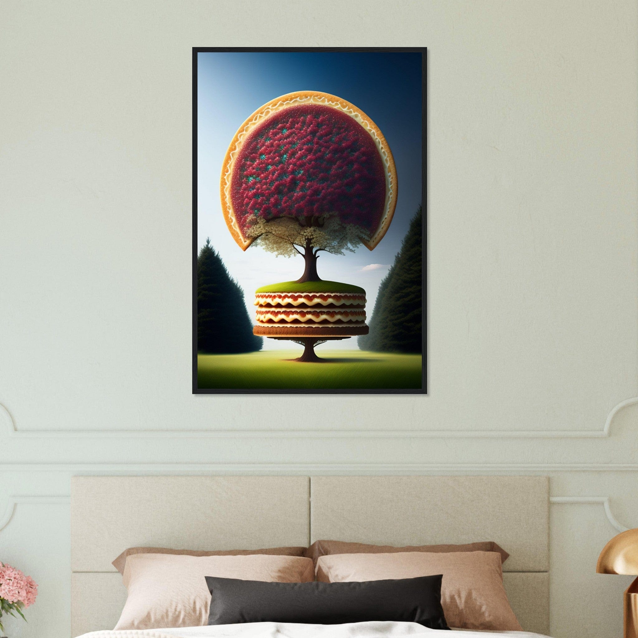 Canvanation Print Material 60x90 cm / 24x36″ Tableau L'Arbre de Vie: Un Symbole Universel d'Interconnexion