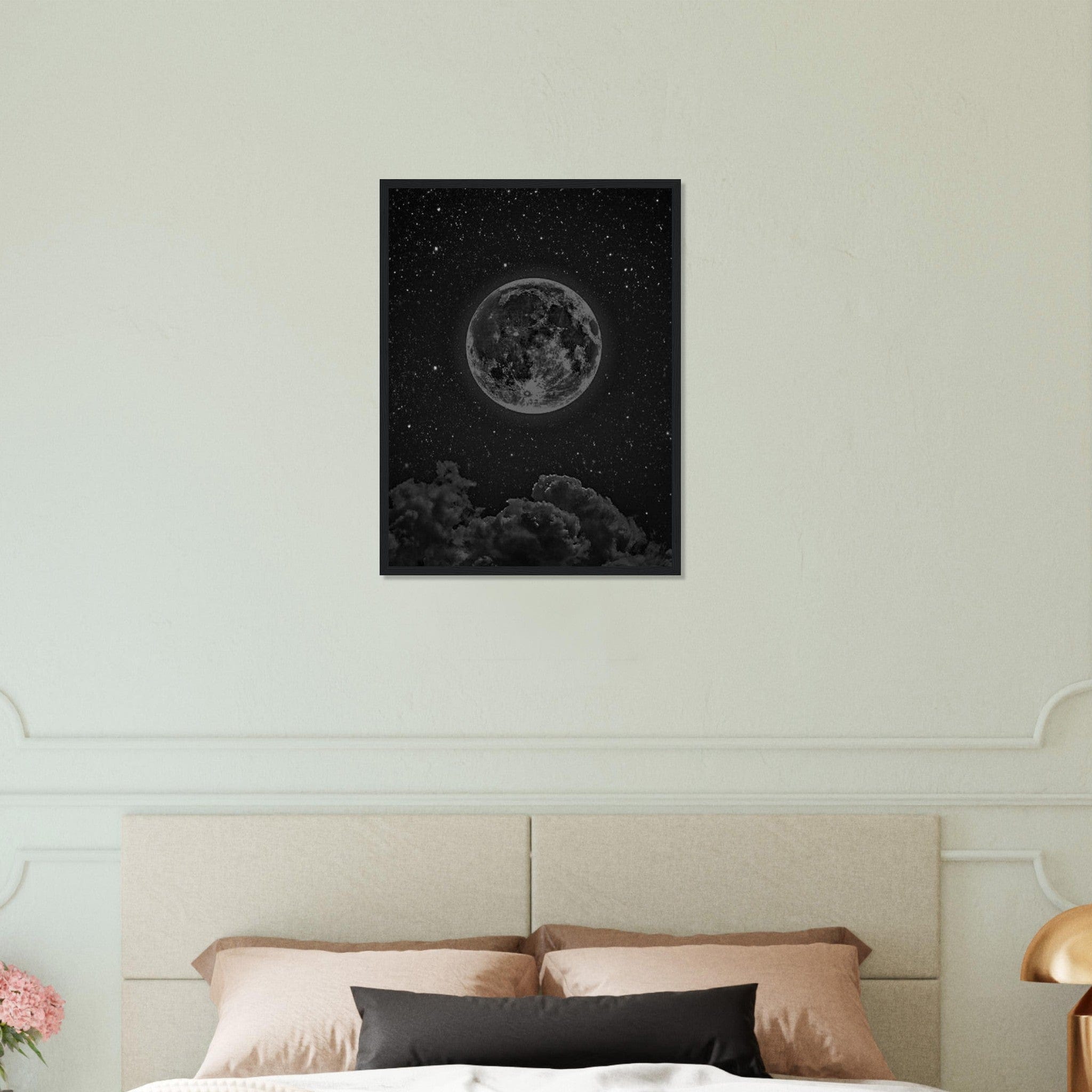 Tableau Peinture Lune