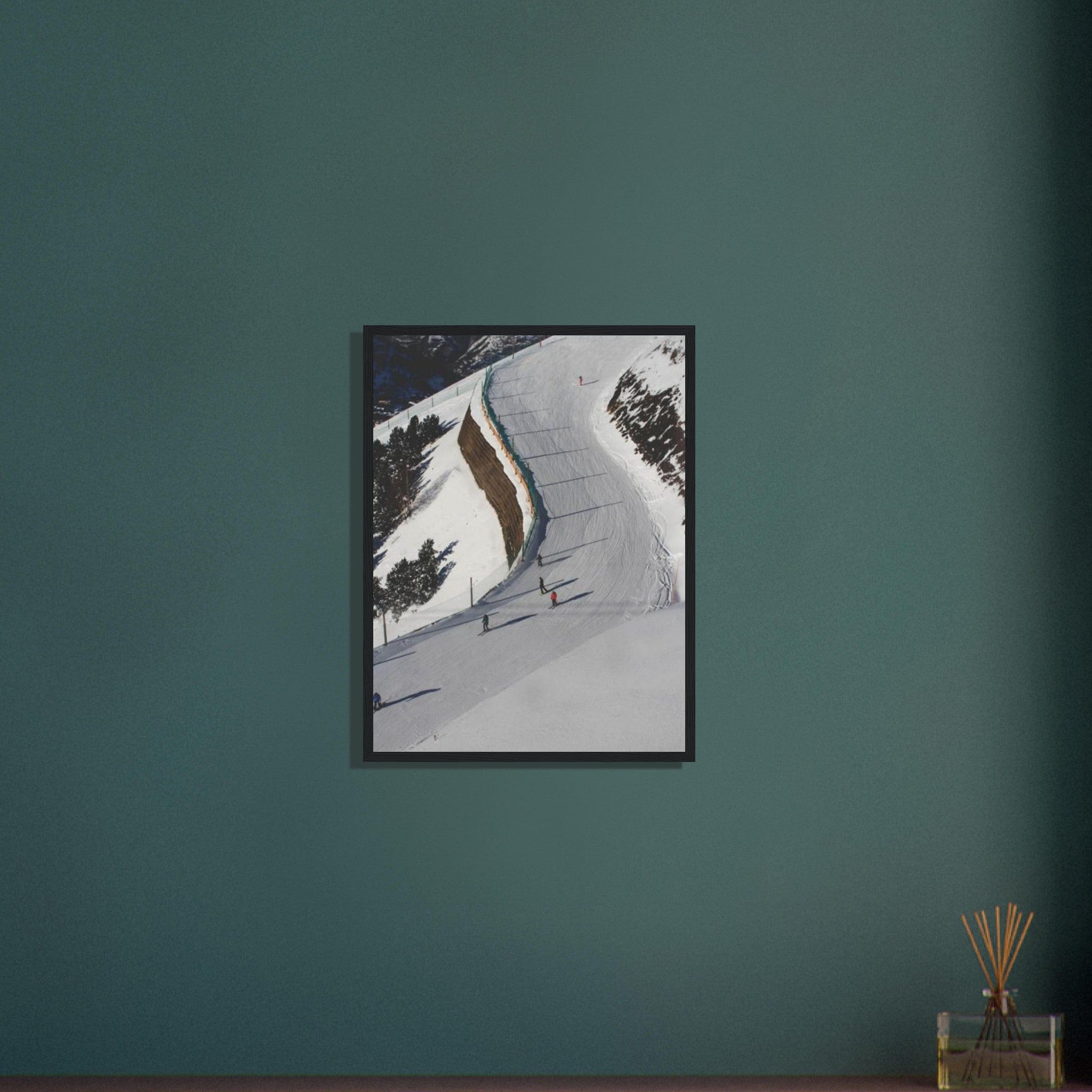 Canvanation Print Material Tableau Piste De Ski