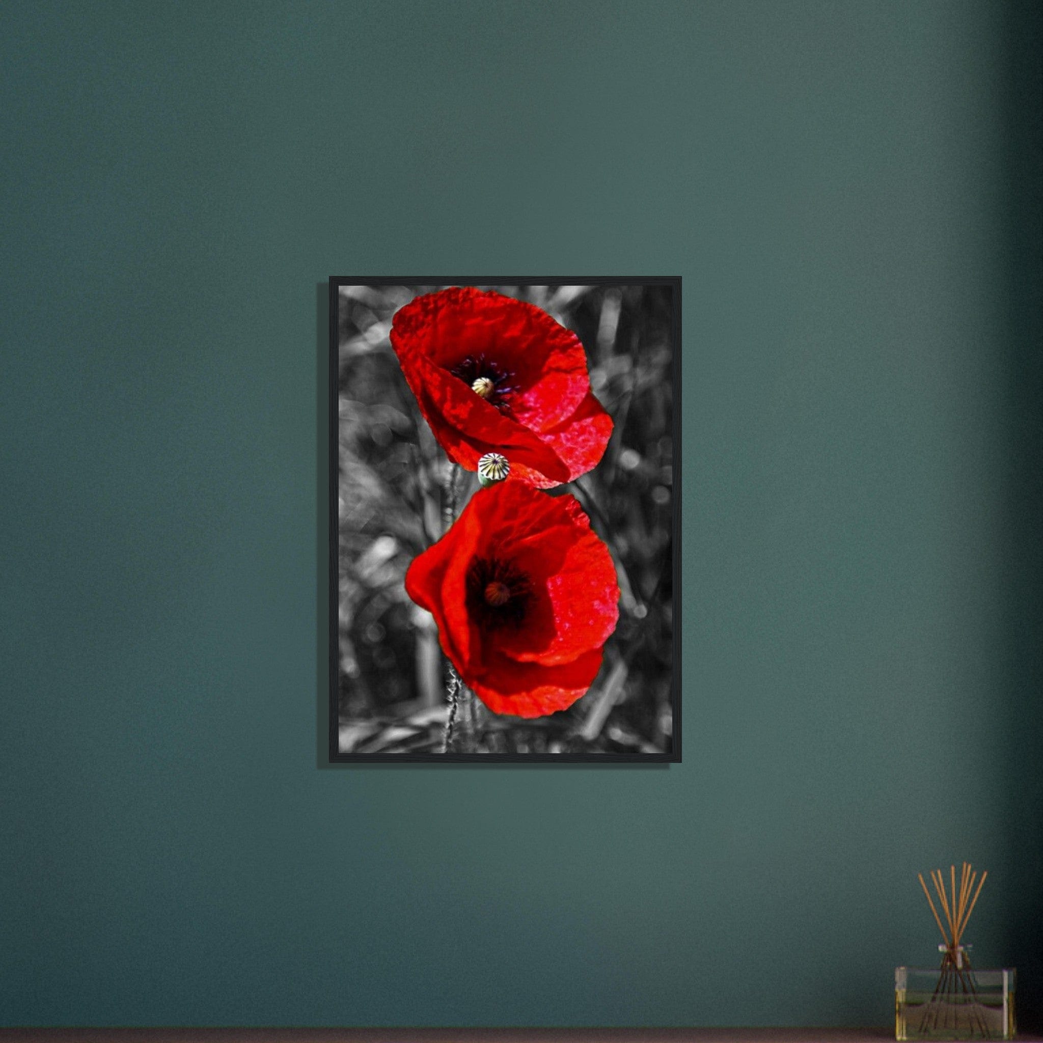 Canvanation Print Material 50x70 cm / 20x28″ Les Coquelicots Tableau