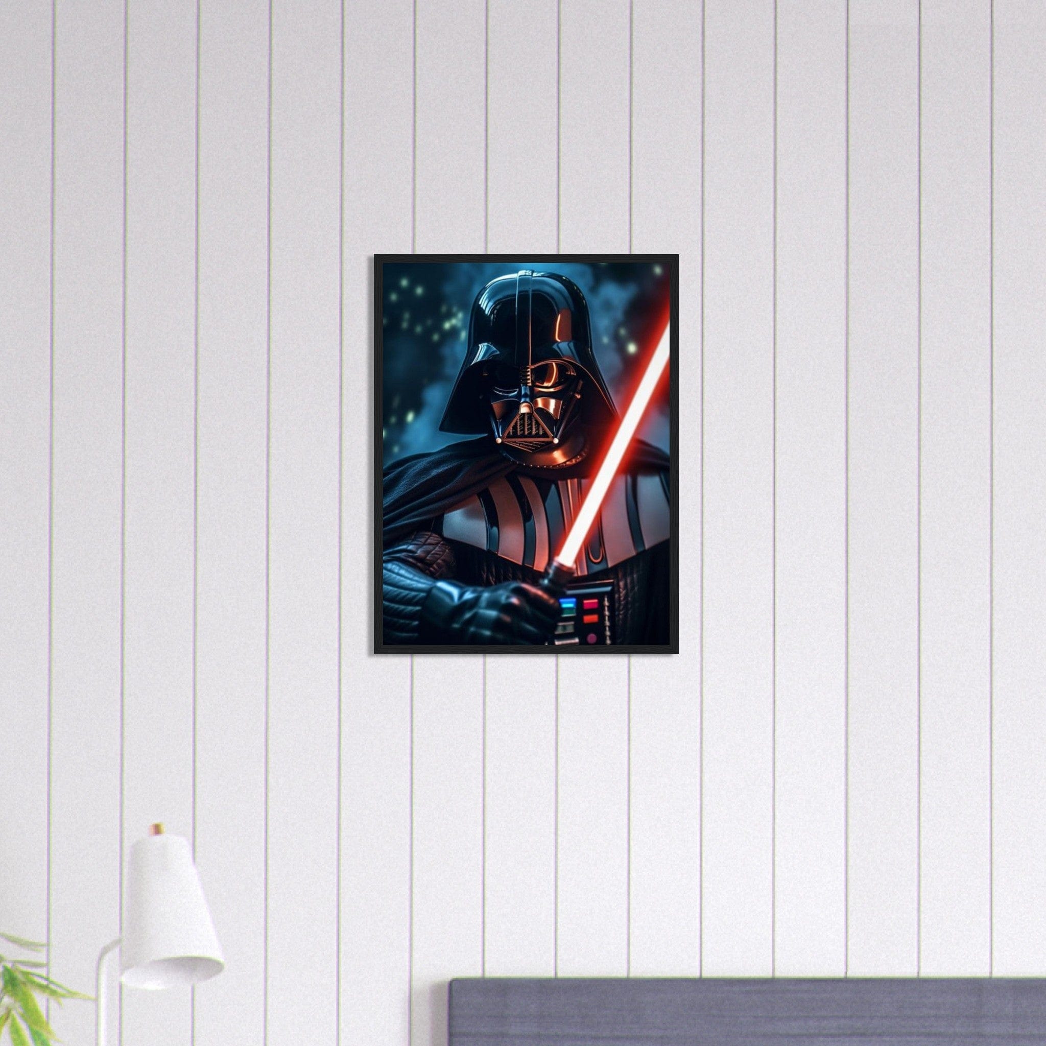 Canvanation Print Material 45x60 cm / 18x24″ Tableau Street Art Dark Vador Star Wars