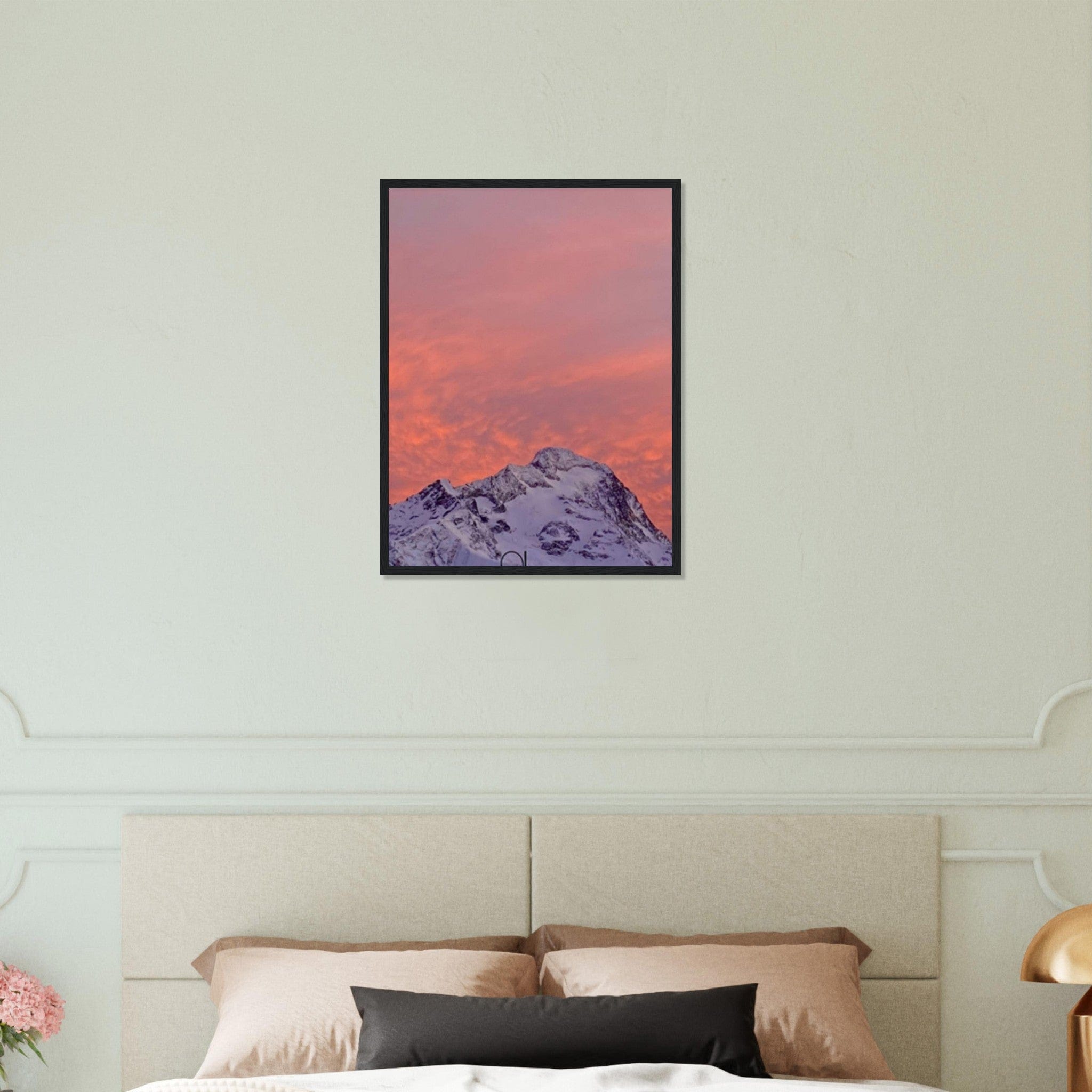 Canvanation Print Material 45x60 cm / 18x24″ Tableau Sur La Montagne Rouge