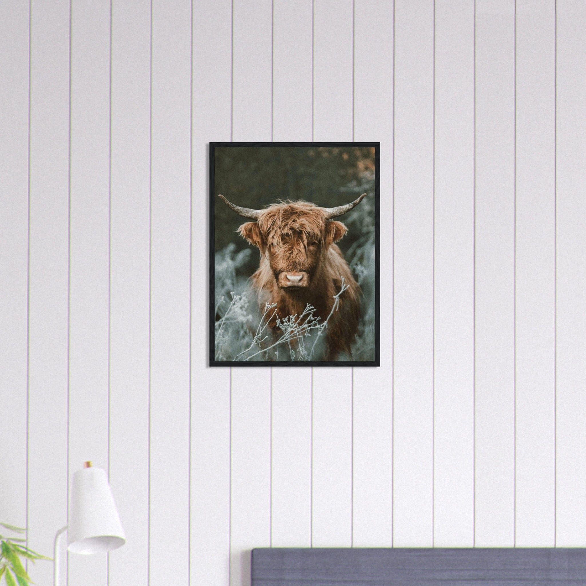 Canvanation Print Material Tableau Tete De Vache