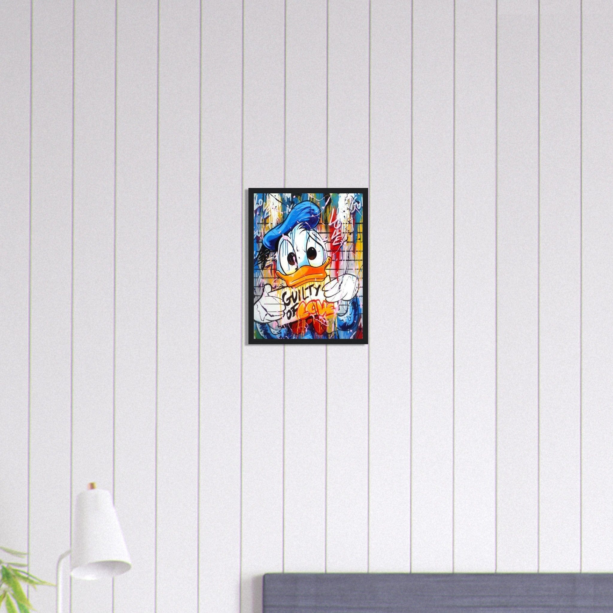 Canvanation Print Material 30x40 cm / 12x16″ Tableau Street Art Donald Duck