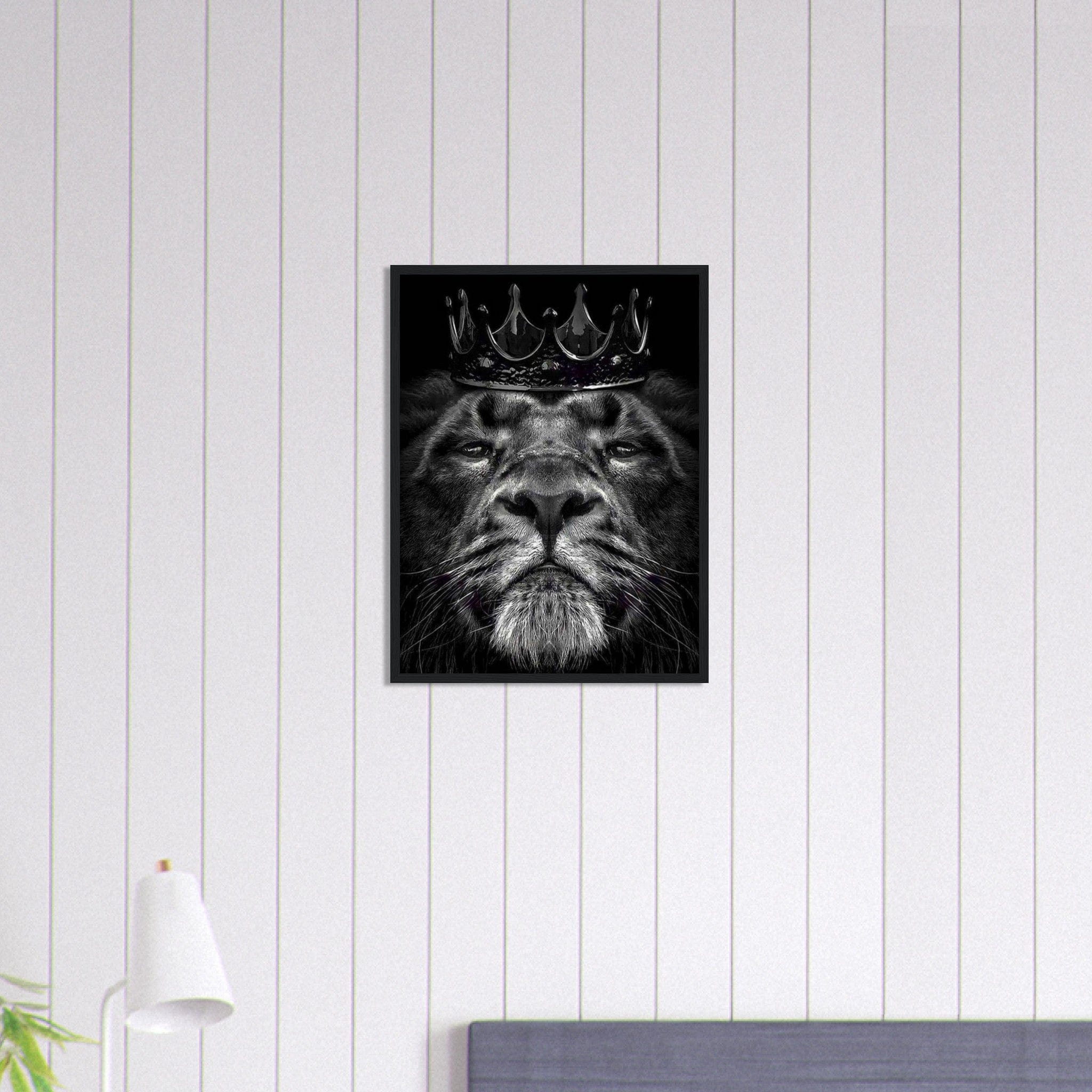 Canvanation Print Material 45x60 cm / 18x24″ Tableau Tête De Lion