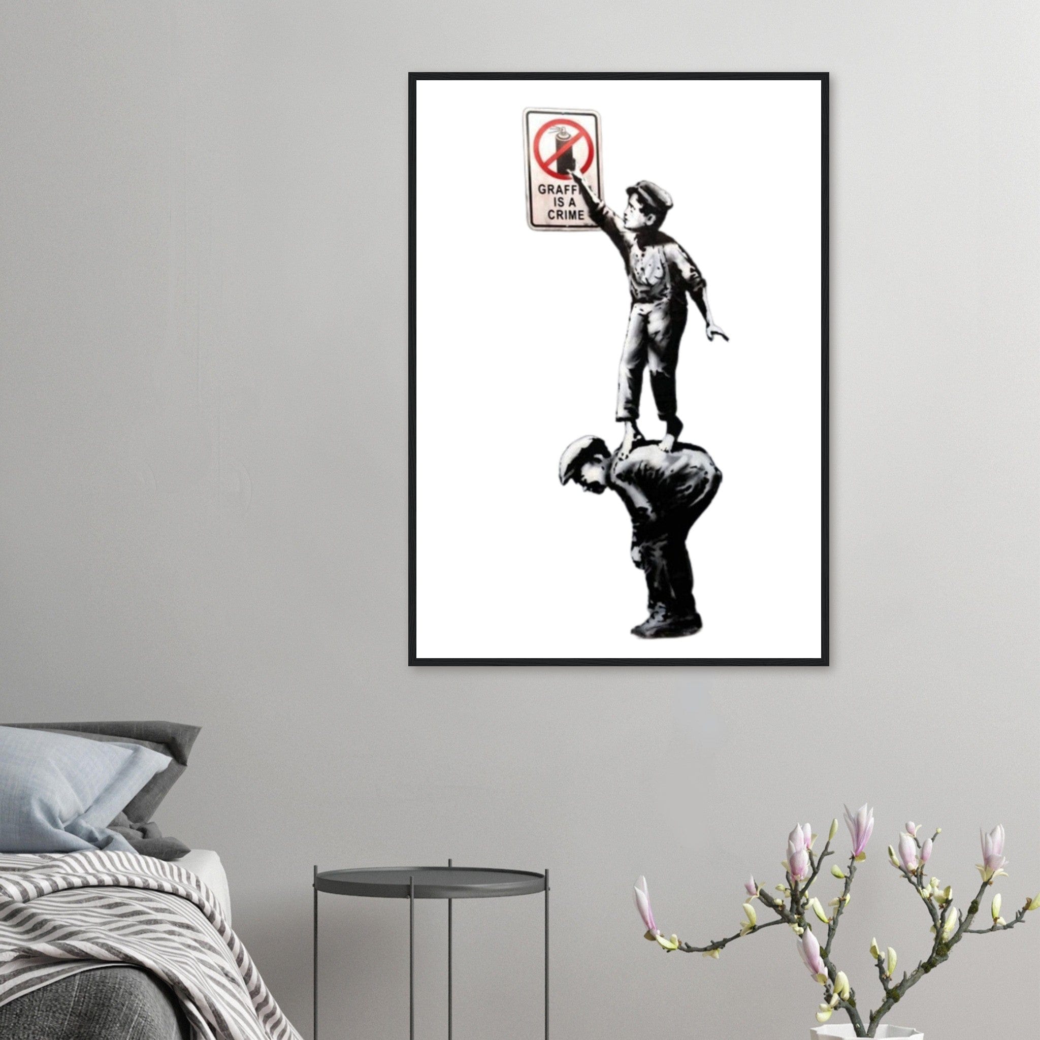 Canvanation Print Material Tableau Banksy Street Art