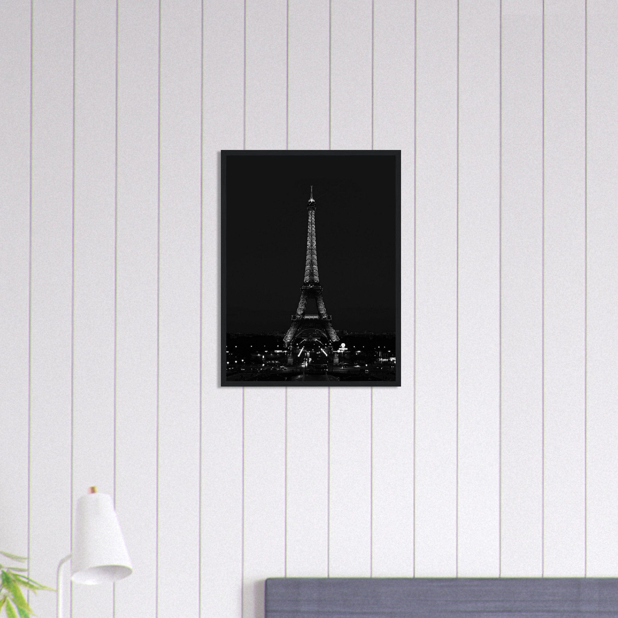 Canvanation Print Material Tableau Paris Noir Et Blanc