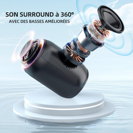 Canvanation Noir / 1" / 0.5" | Speaker Zealot Enceinte Bluetooth