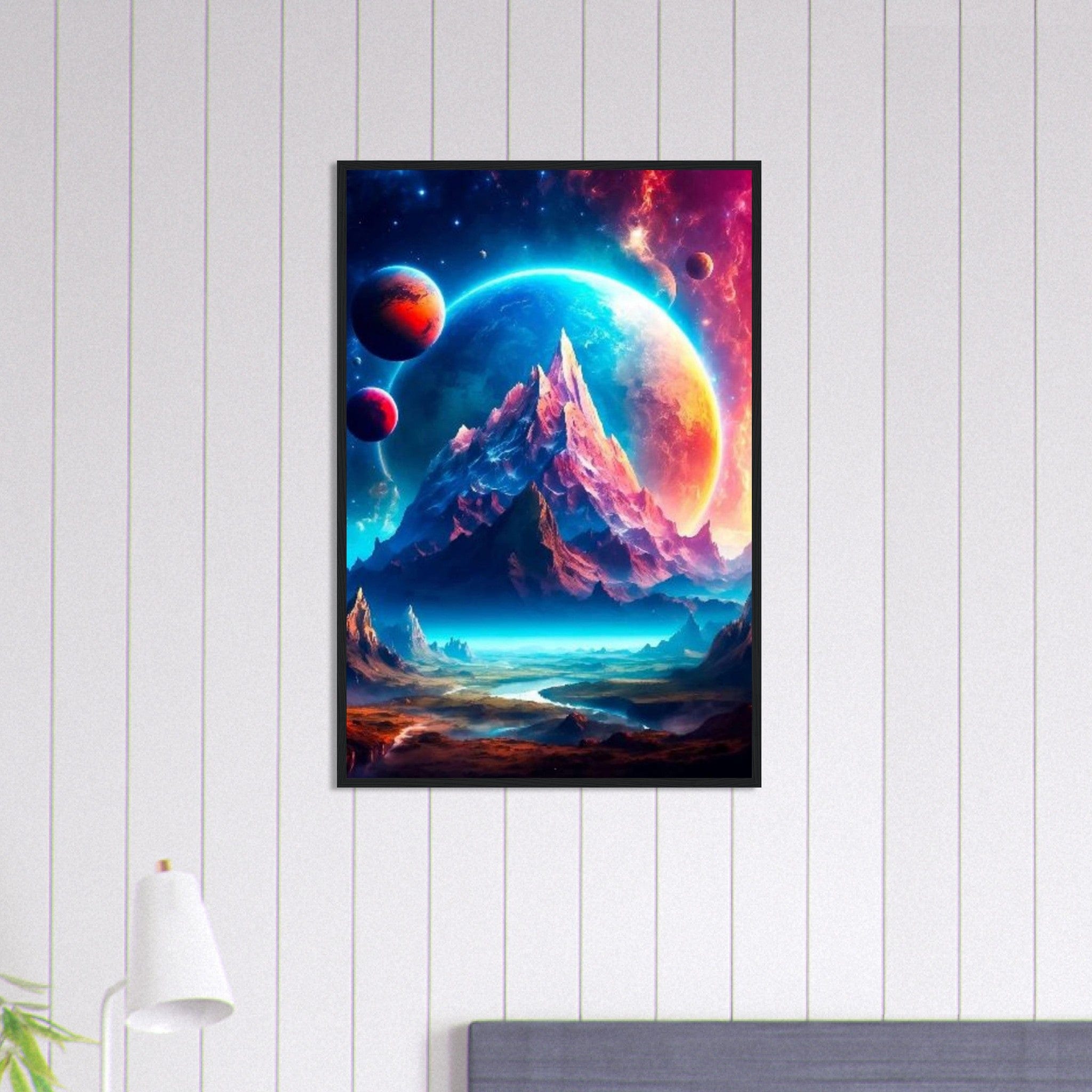 Canvanation Print Material 60x90 cm / 24x36″ Tableau Planete Exploration Cosmique