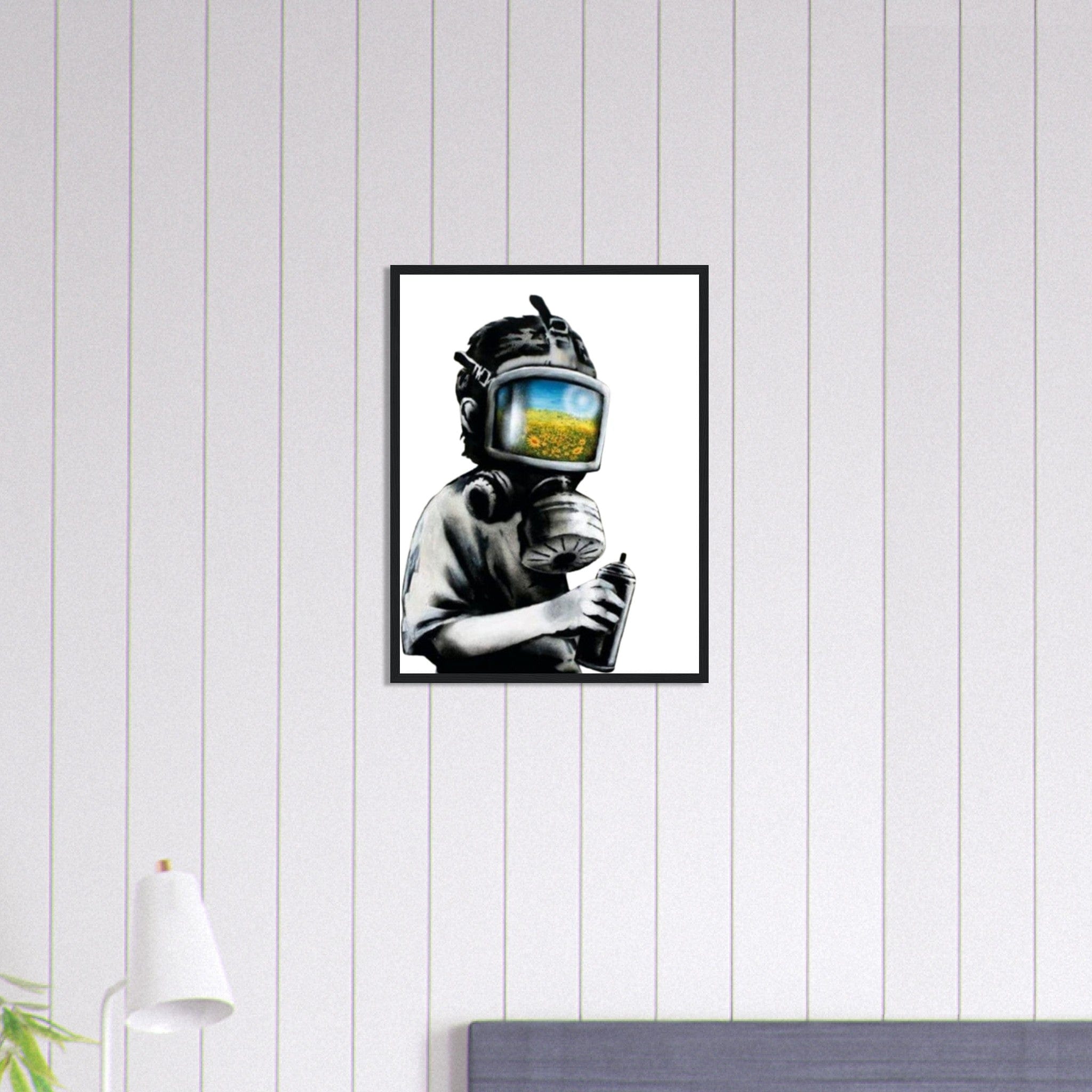 Canvanation Print Material 45x60 cm / 18x24″ Tableau Espoir Banksy