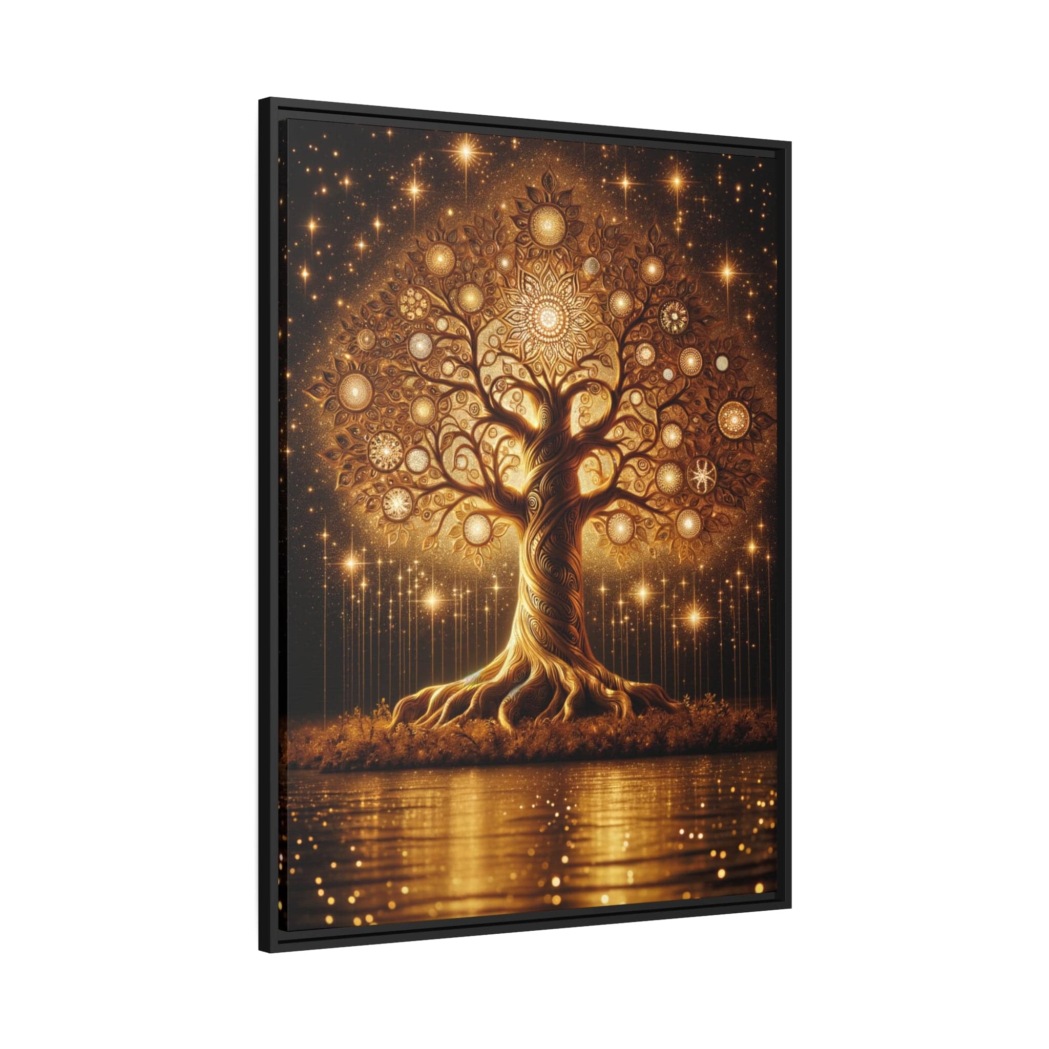 Printify Canvas Tableau Arbre De Vie À La Lumière Du Soleil