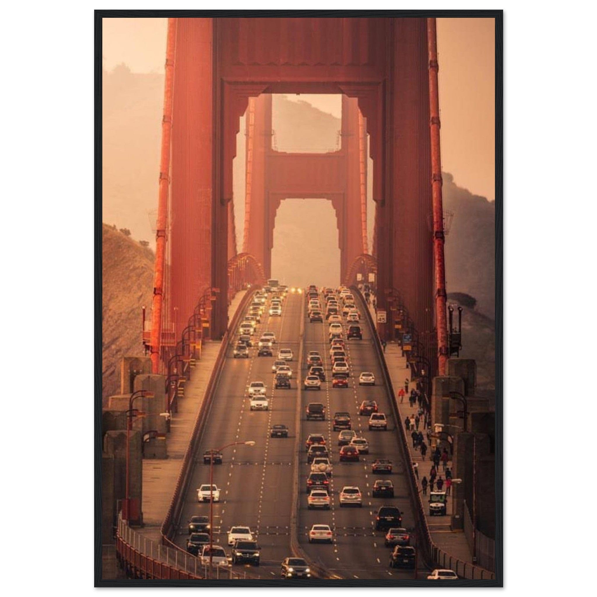 Gelato Print Material 70x100 cm / 28x40″ Tableau Ville San Francisco