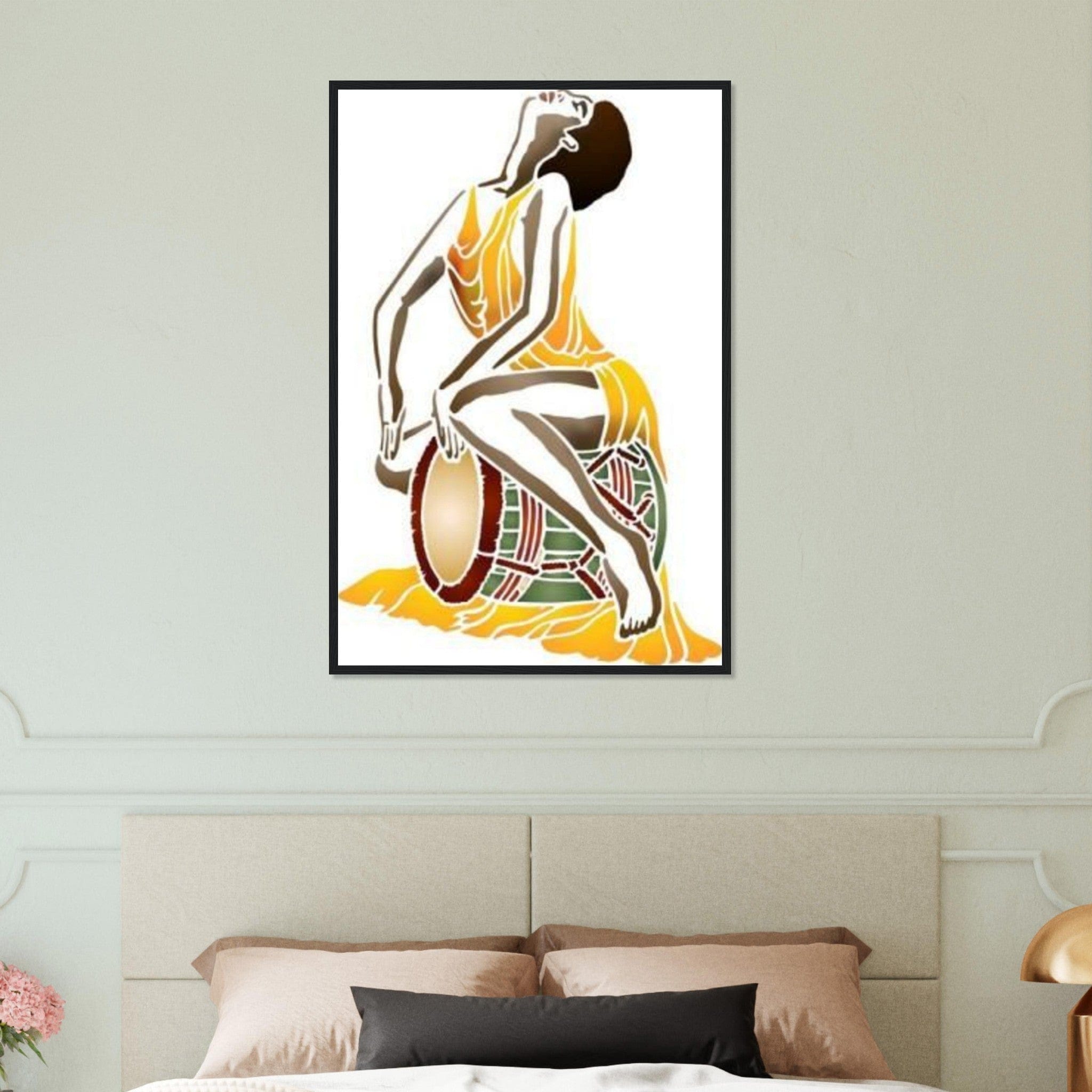 Canvanation Print Material 60x90 cm / 24x36″ Tableau Danse Africaine