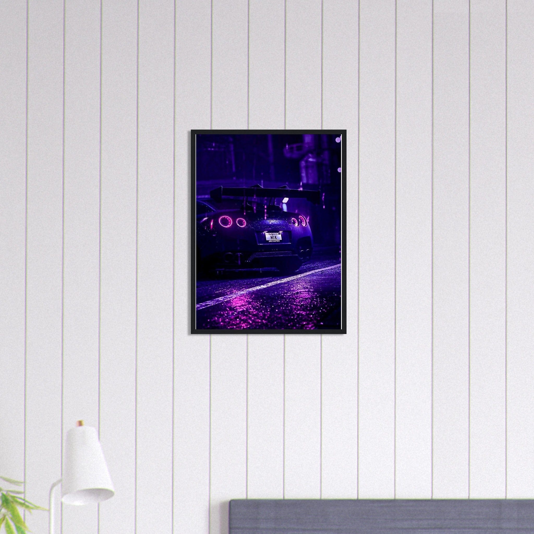 Canvanation Print Material 45x60 cm / 18x24″ Tableau Voiture NosSkyline Violet