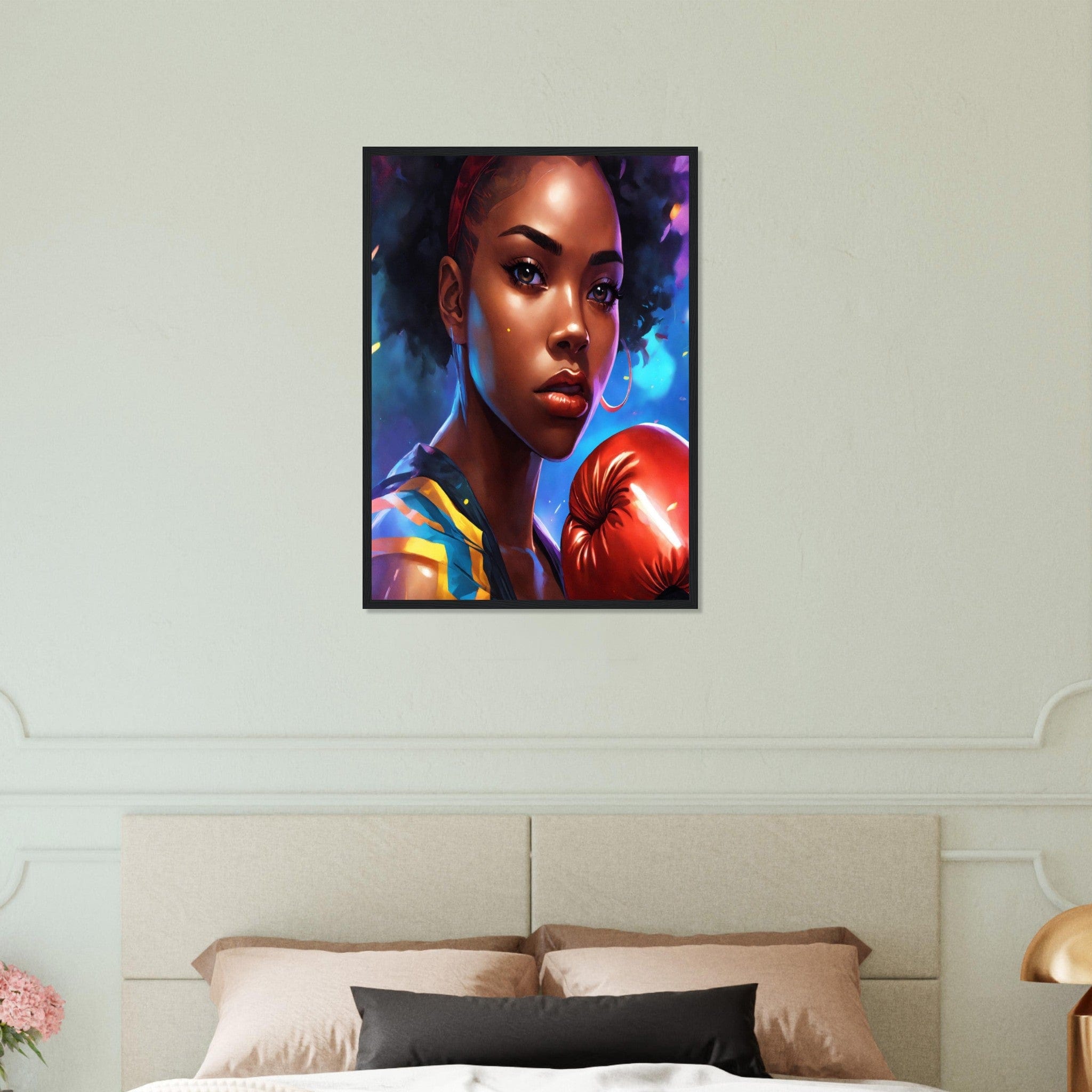 Canvanation Print Material 50x70 cm / 20x28″ Tableau Boxe Jade