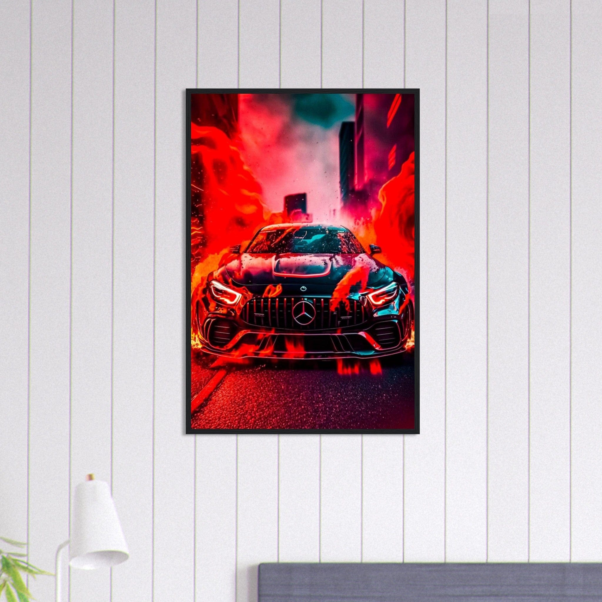 Canvanation Print Material 60x90 cm / 24x36″ Tableau Voiture Mercedes Sport Plus