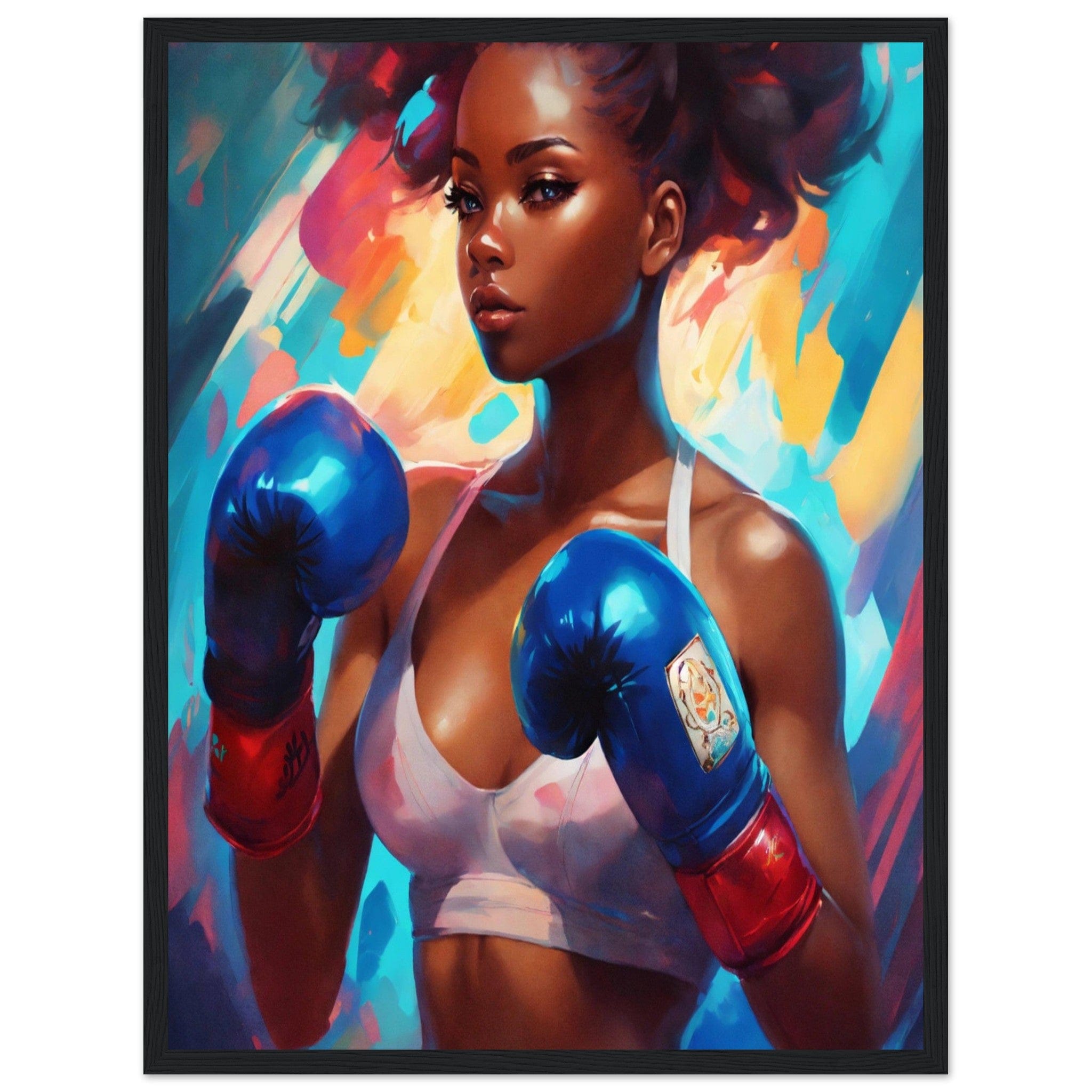 Canvanation Print Material Tableau Boxe Juliette