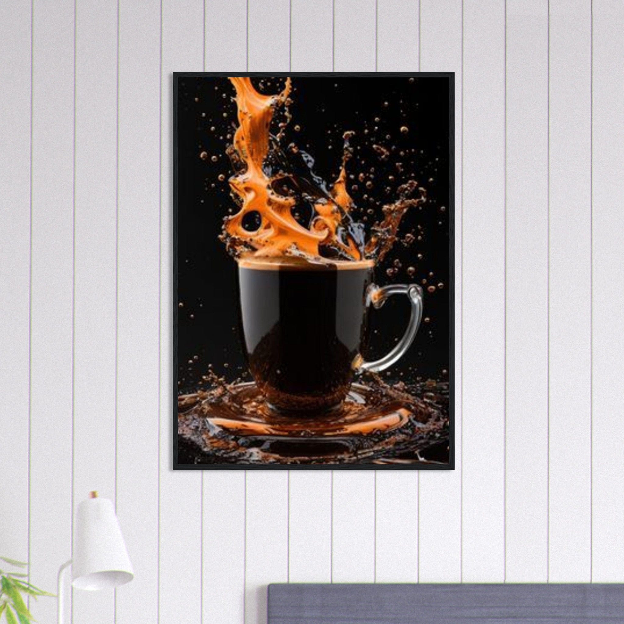 Canvanation Print Material 70x100 cm / 28x40″ Tableau Cuisine Tasse De Café