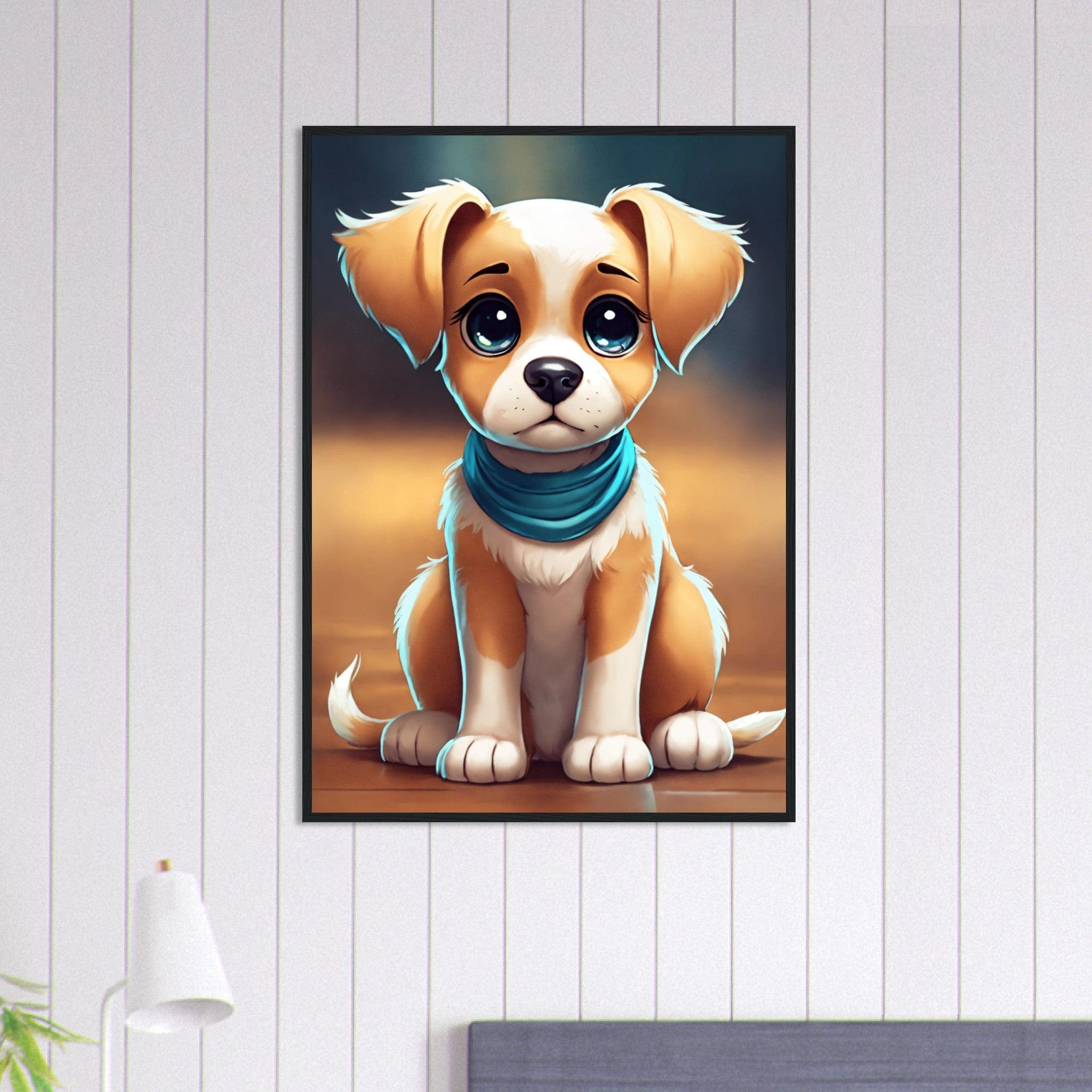 Canvanation Print Material 70x100 cm / 28x40″ Tableau Chien Rêve De Chouchou