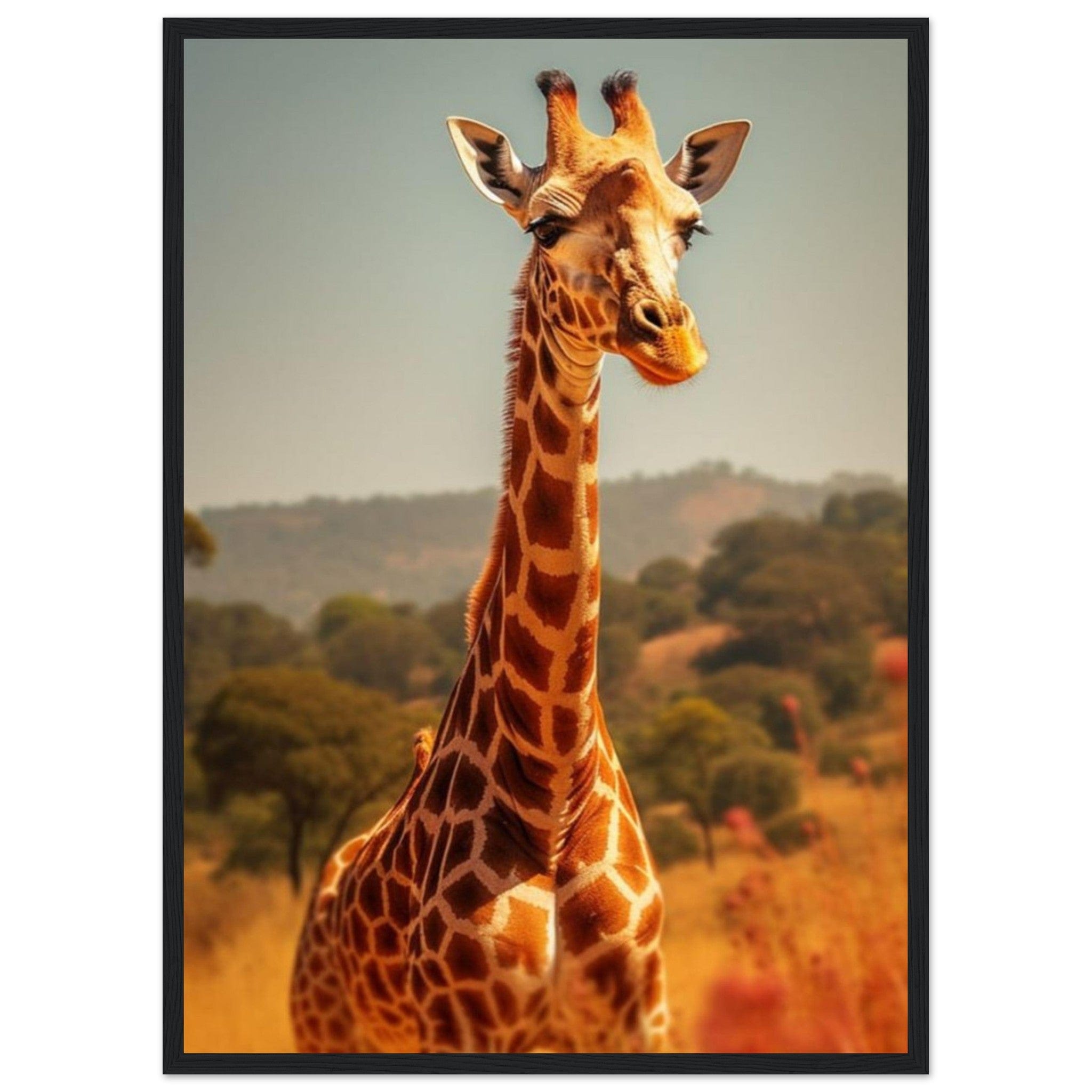 Gelato Print Material 50x70 cm / 20x28″ Girafe Tableau