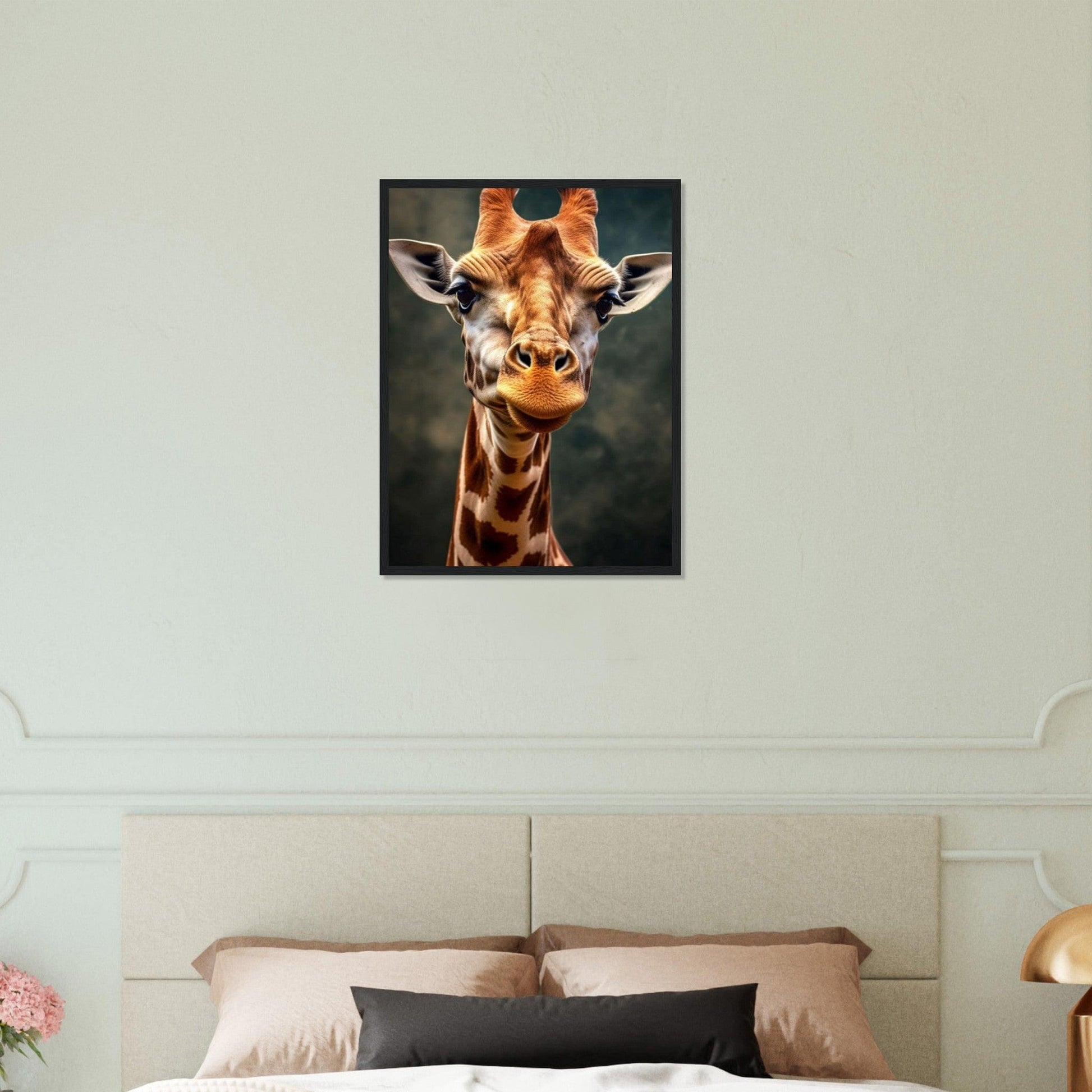 Tableau Peinture Girafe