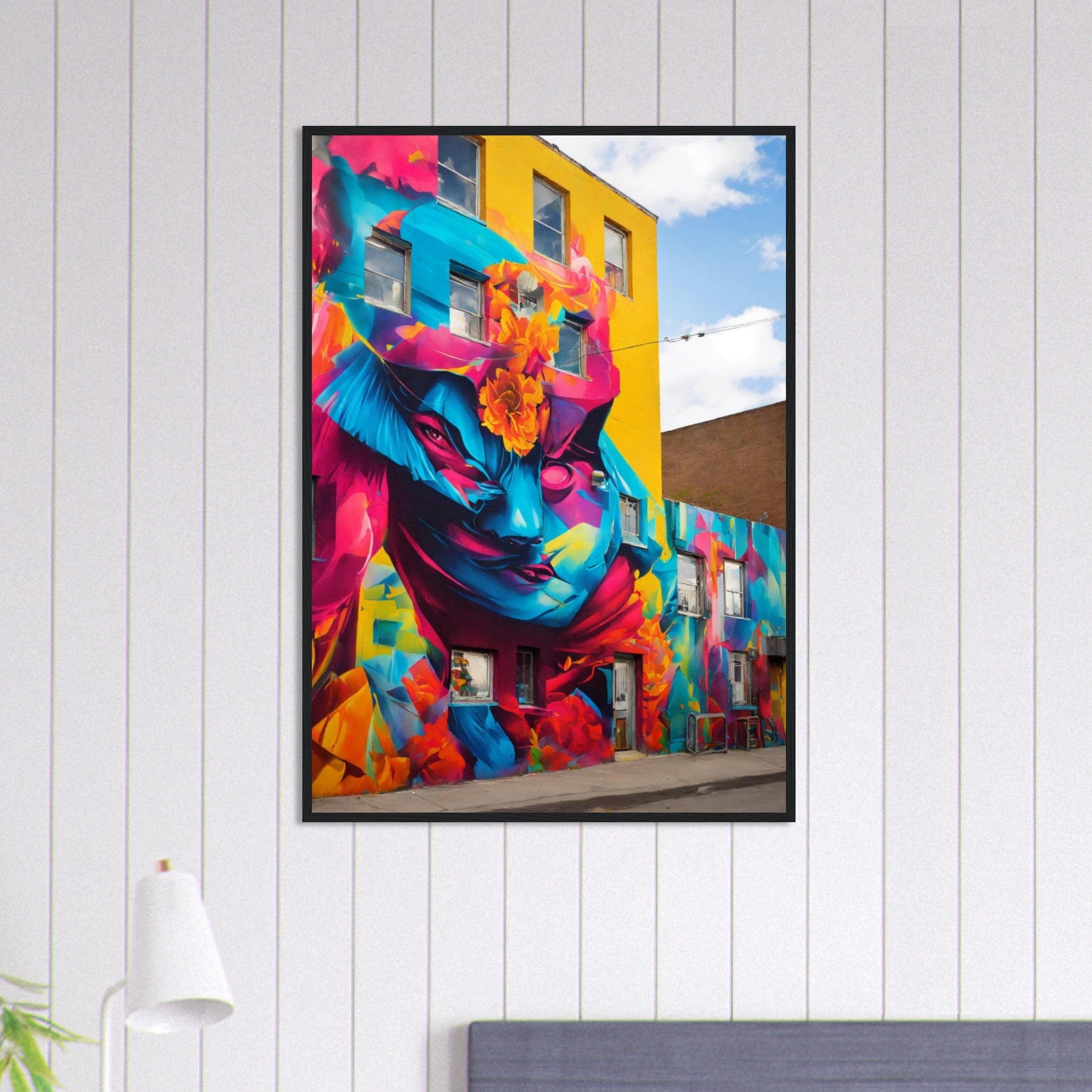 Canvanation Print Material 70x100 cm / 28x40″ Tableau Artiste Street Art