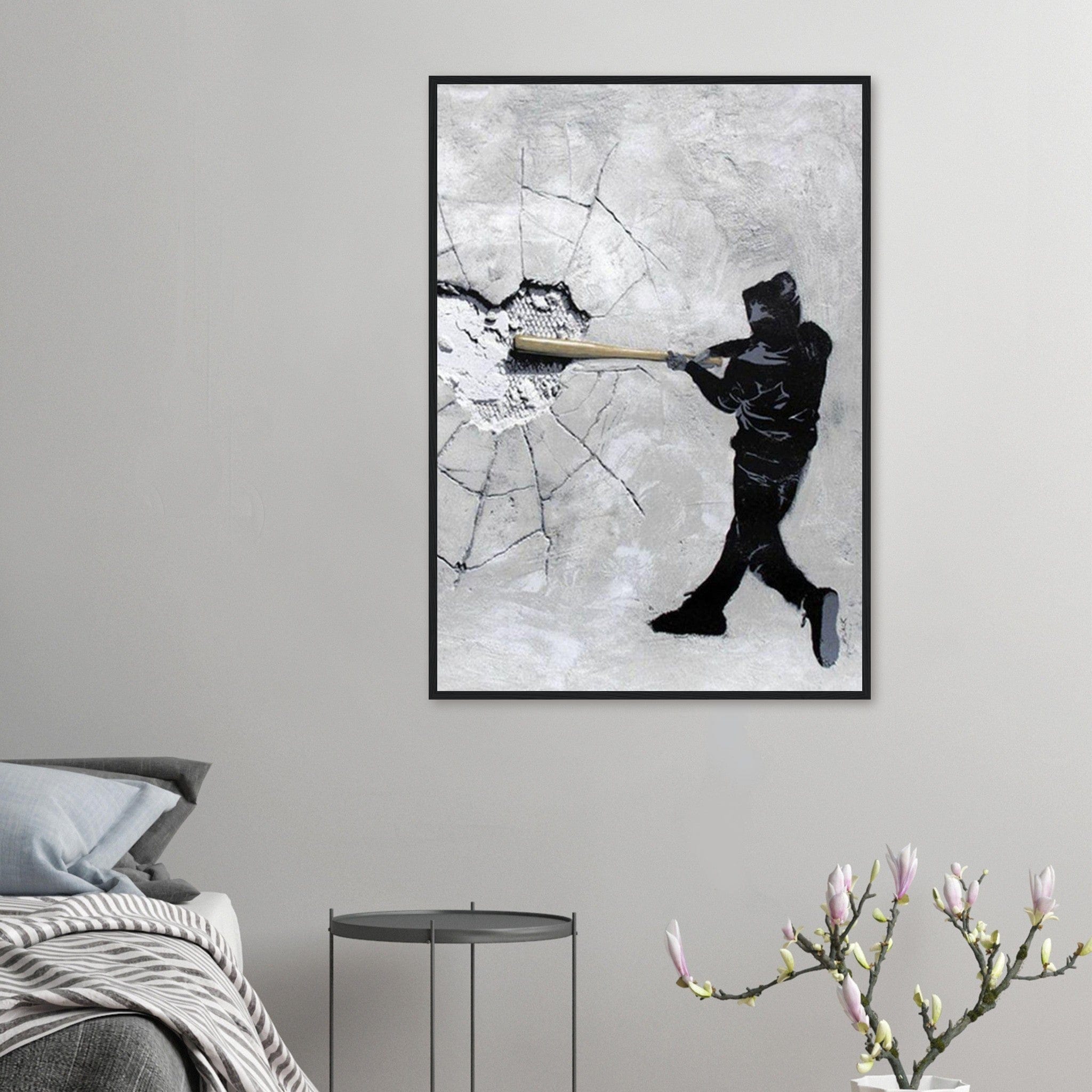 Canvanation Print Material Tableau De Banksy