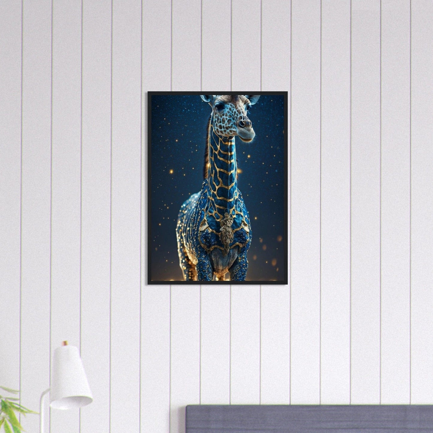 Tableau Girafe Dans La Savane Canvanation