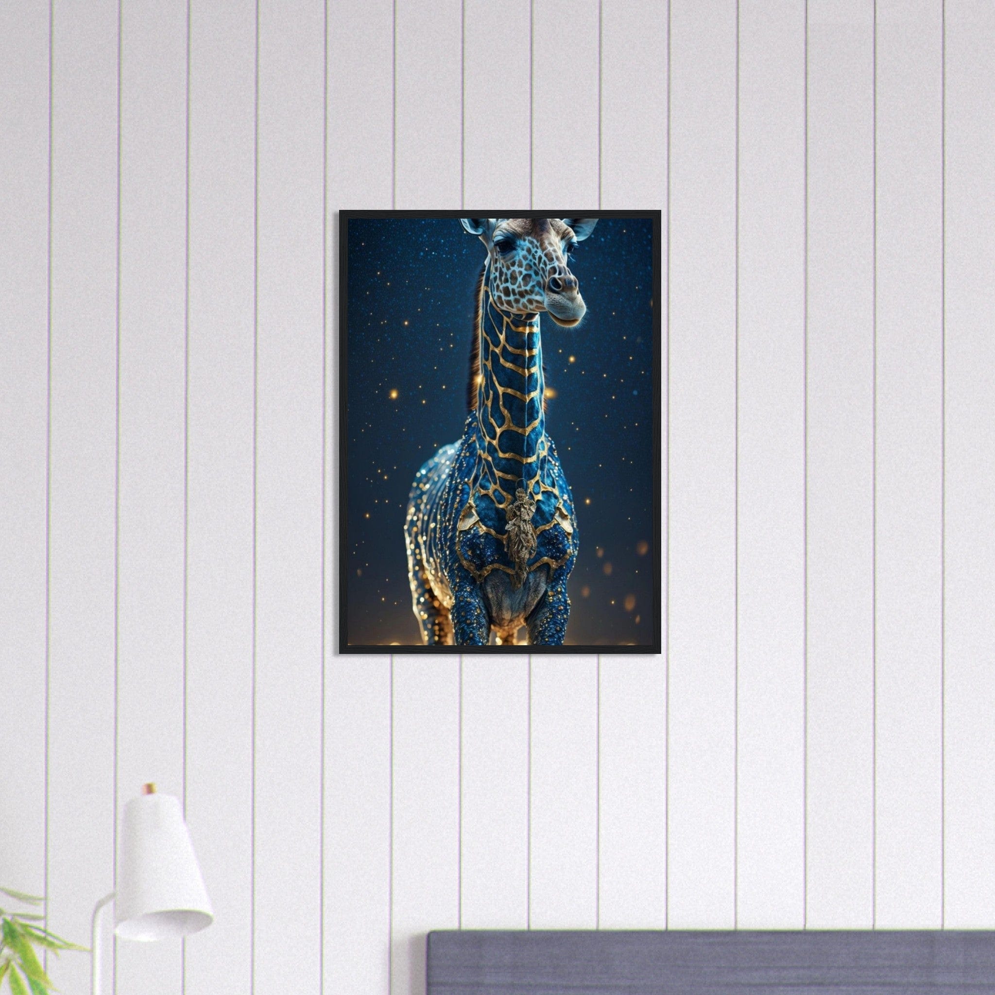 Tableau Girafe Dans La Savane Canvanation