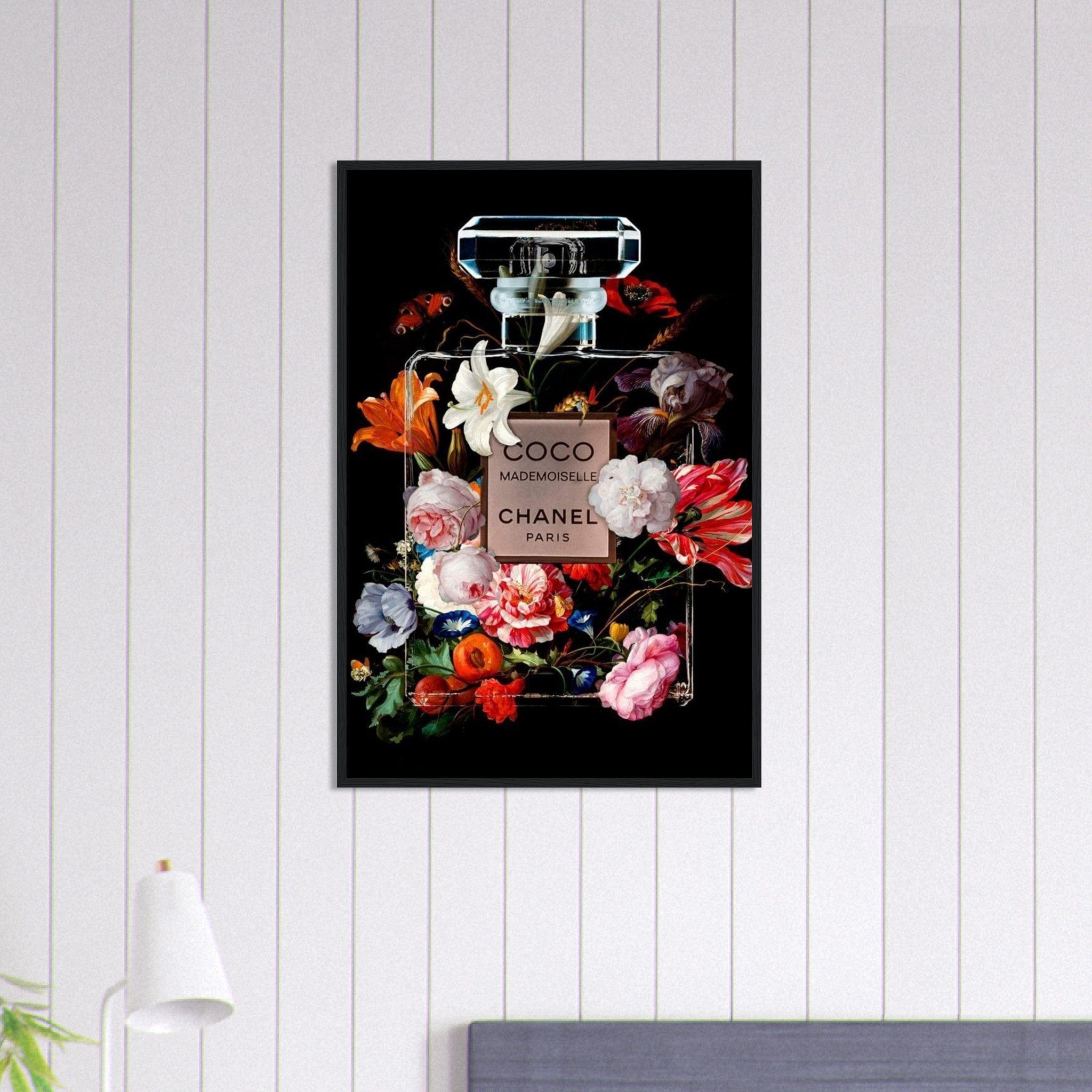 Canvanation Print Material 60x90 cm / 24x36″ Tableau Marque De Luxe Coco Fleurs