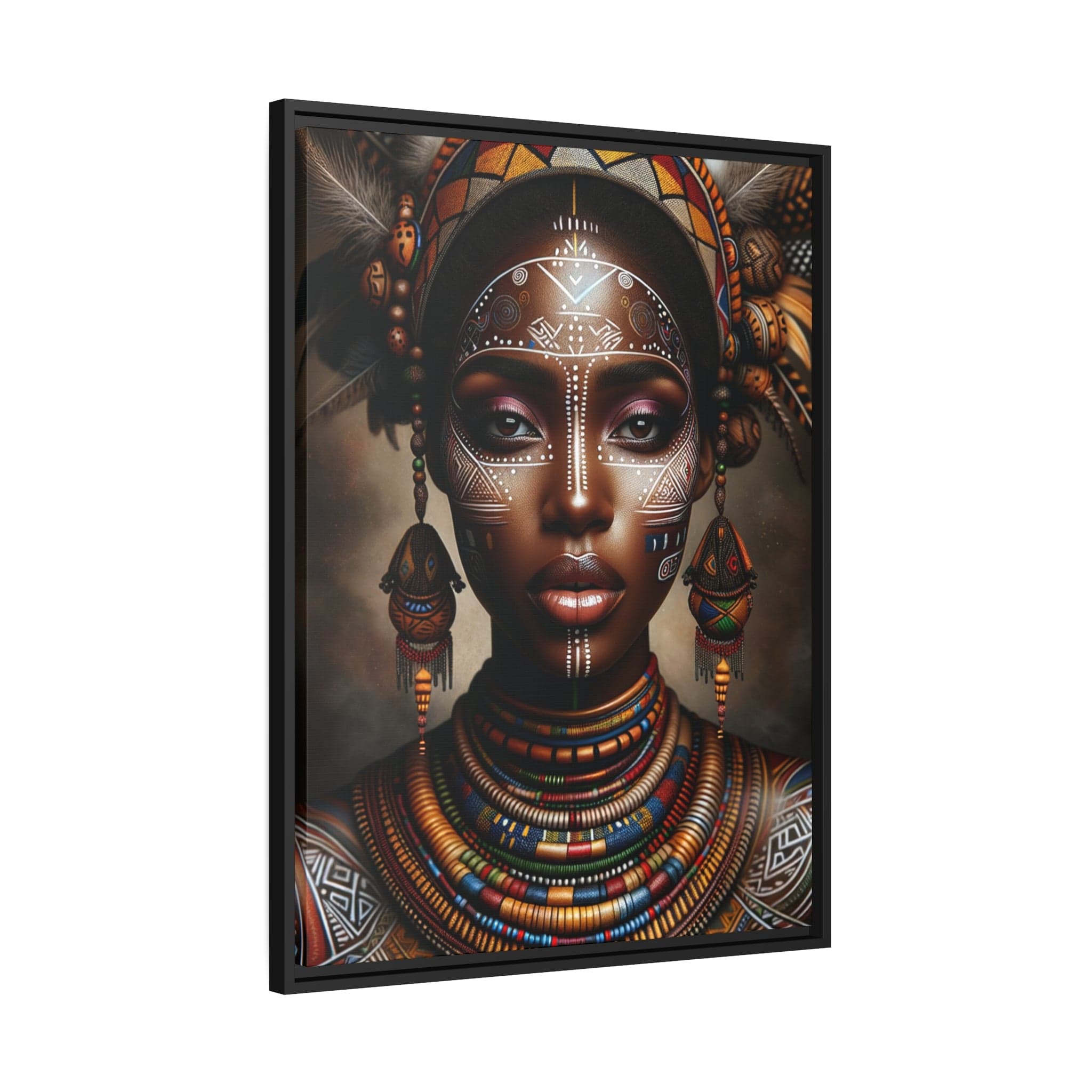 Printify Canvas Tableau "La beauté et la résilience des femmes africaines"