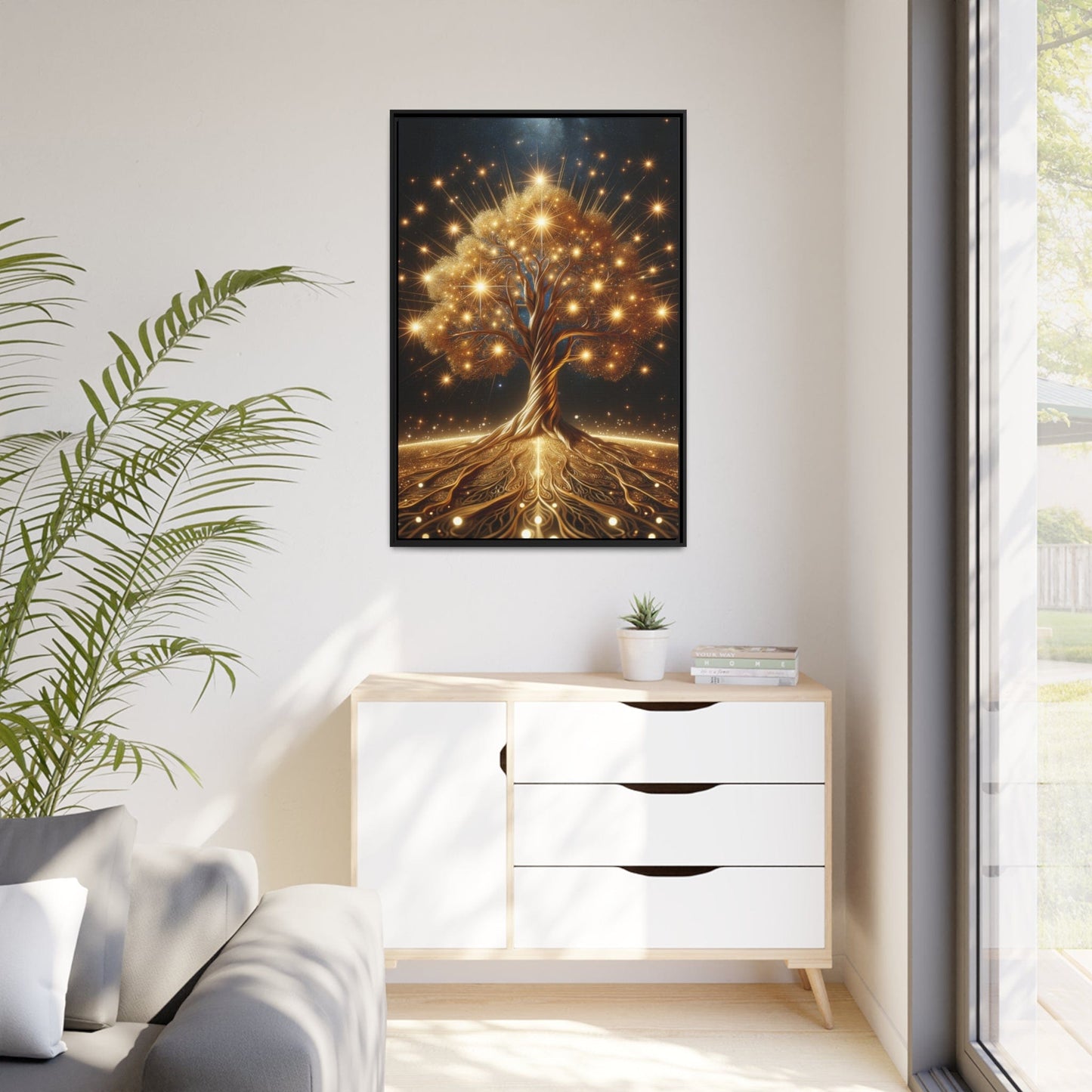 Tableau Arbre De Vie Les Feuilles D'Or