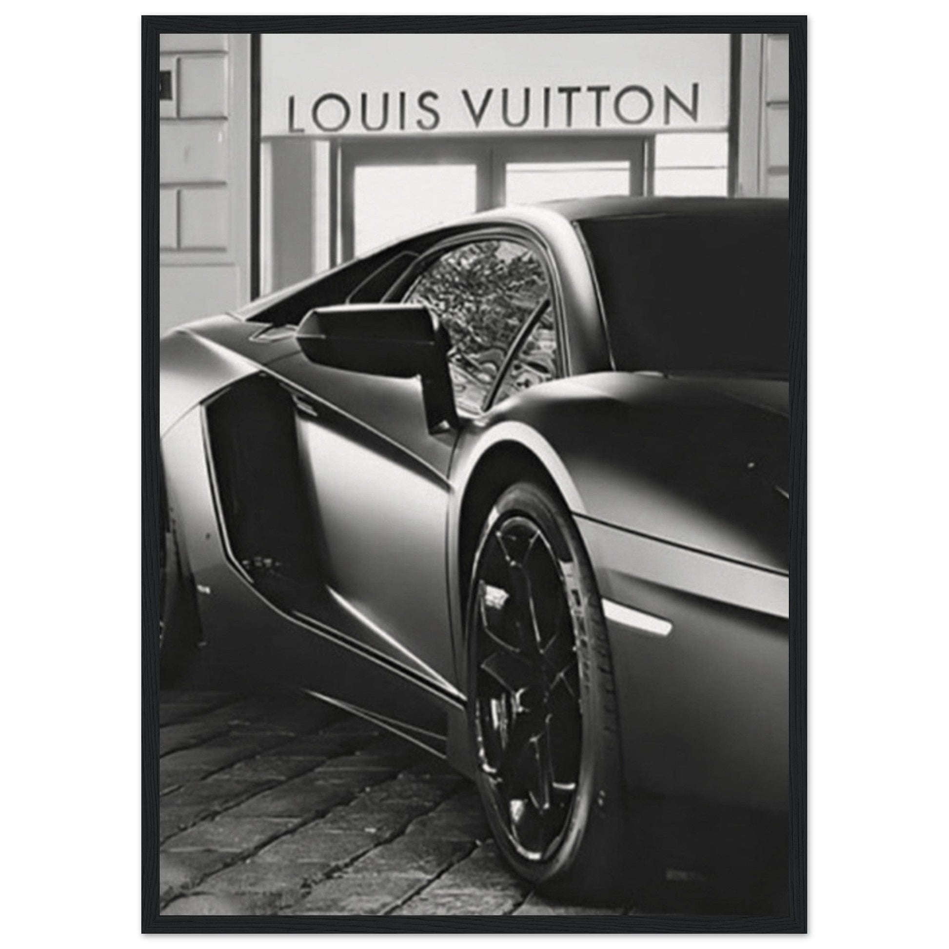 Tableau Louis Vuitton Lamborghini Canvanation