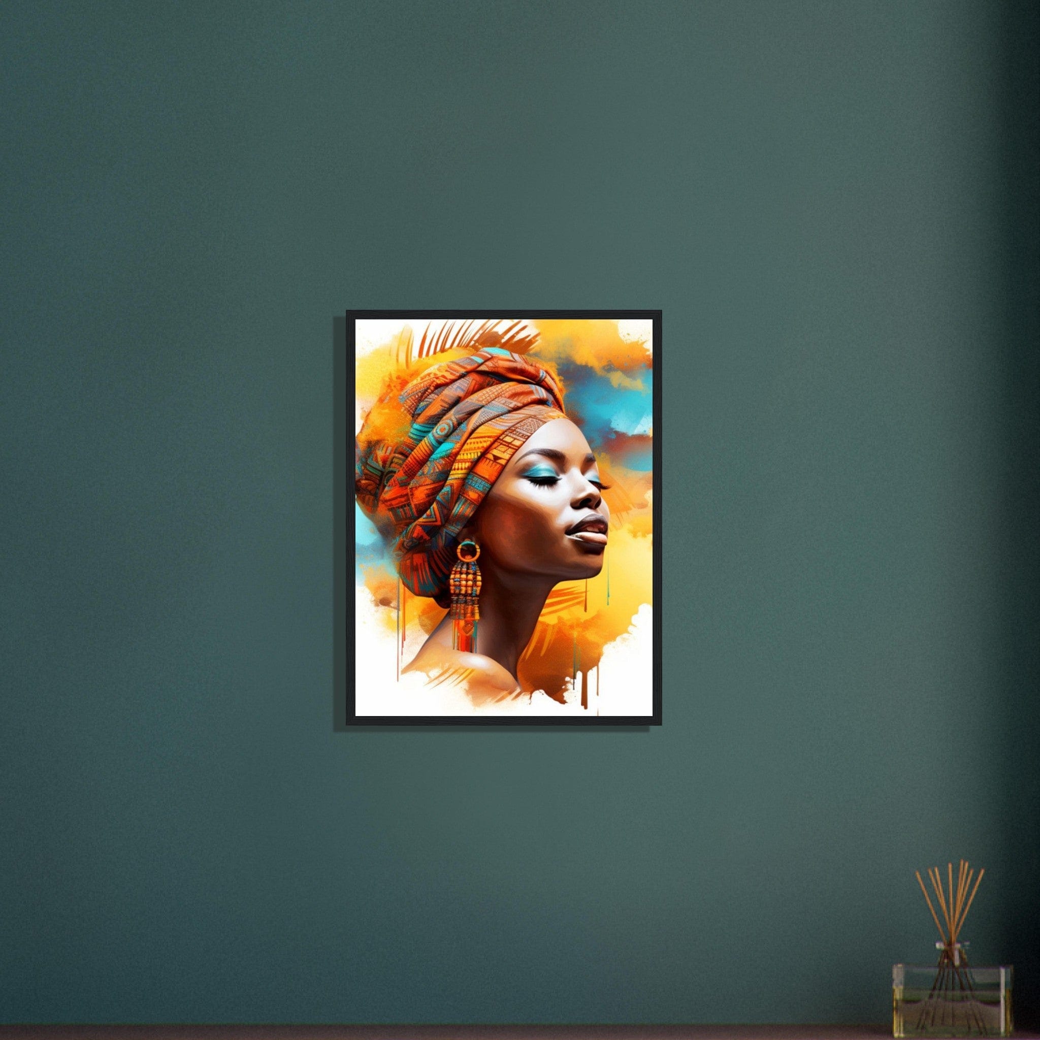 Art Africain peinture Femme Canvanation