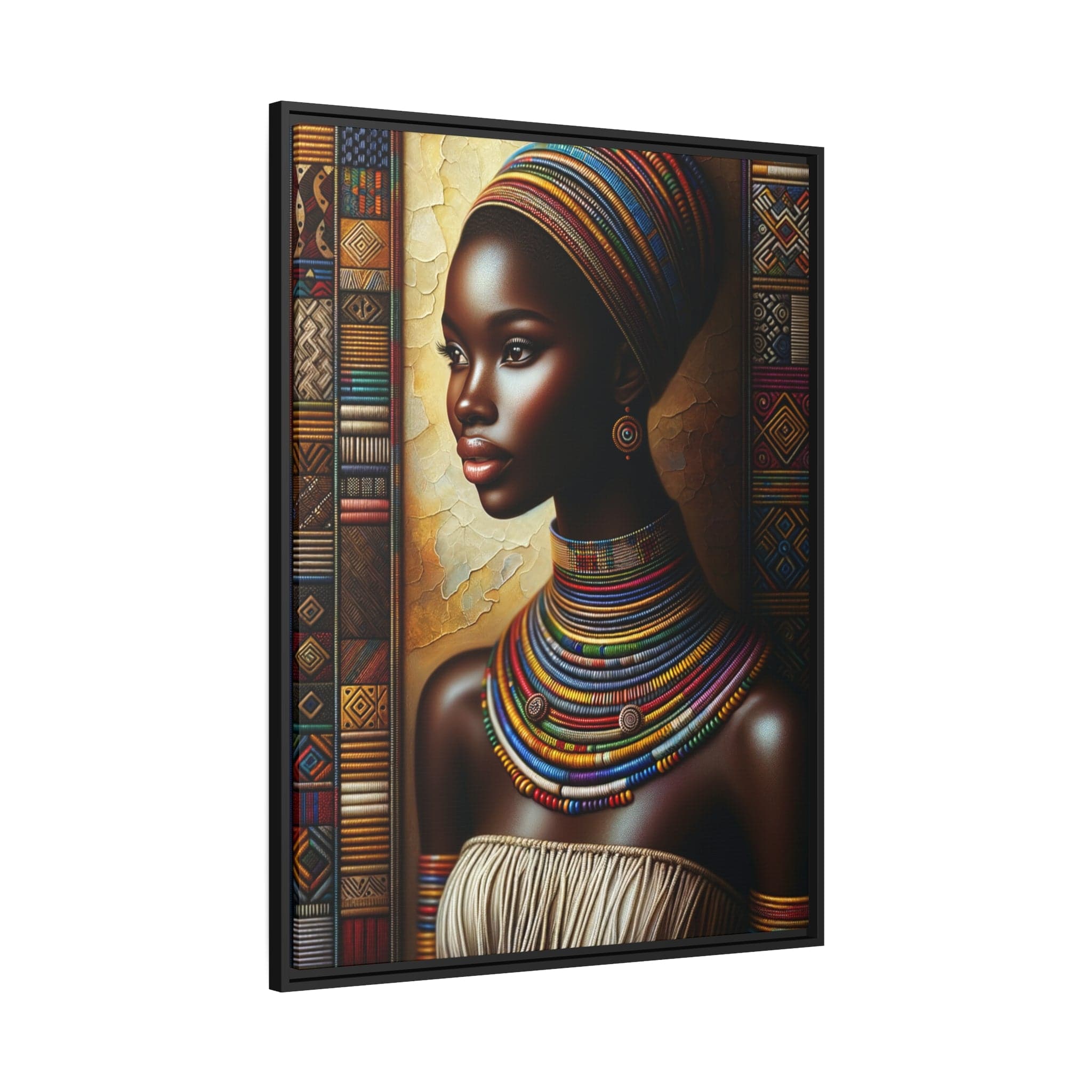 Printify Canvas Tableau "La beauté et la puissance des femmes africaines"