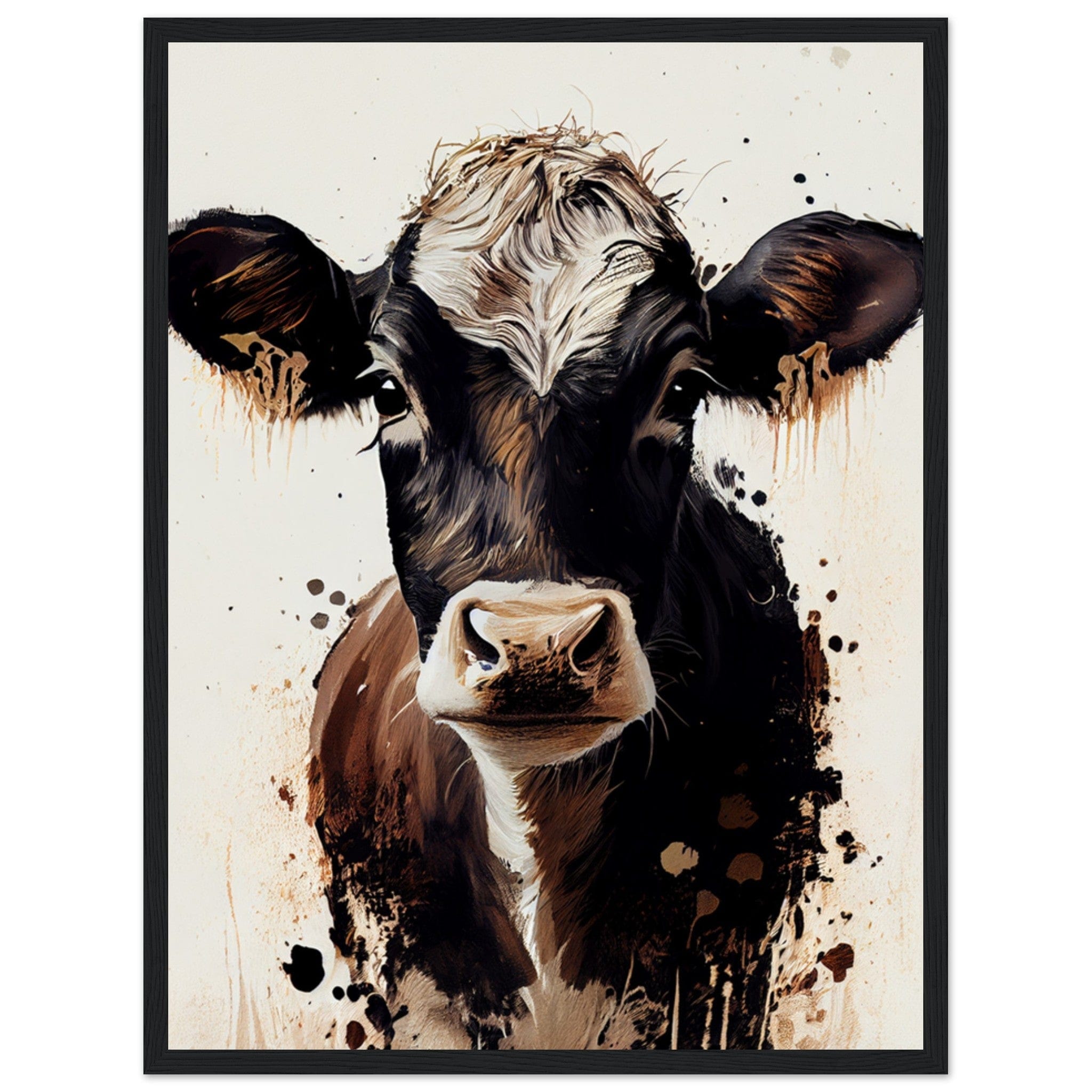 Canvanation Print Material 45x60 cm / 18x24″ Tableau Vache Laitière