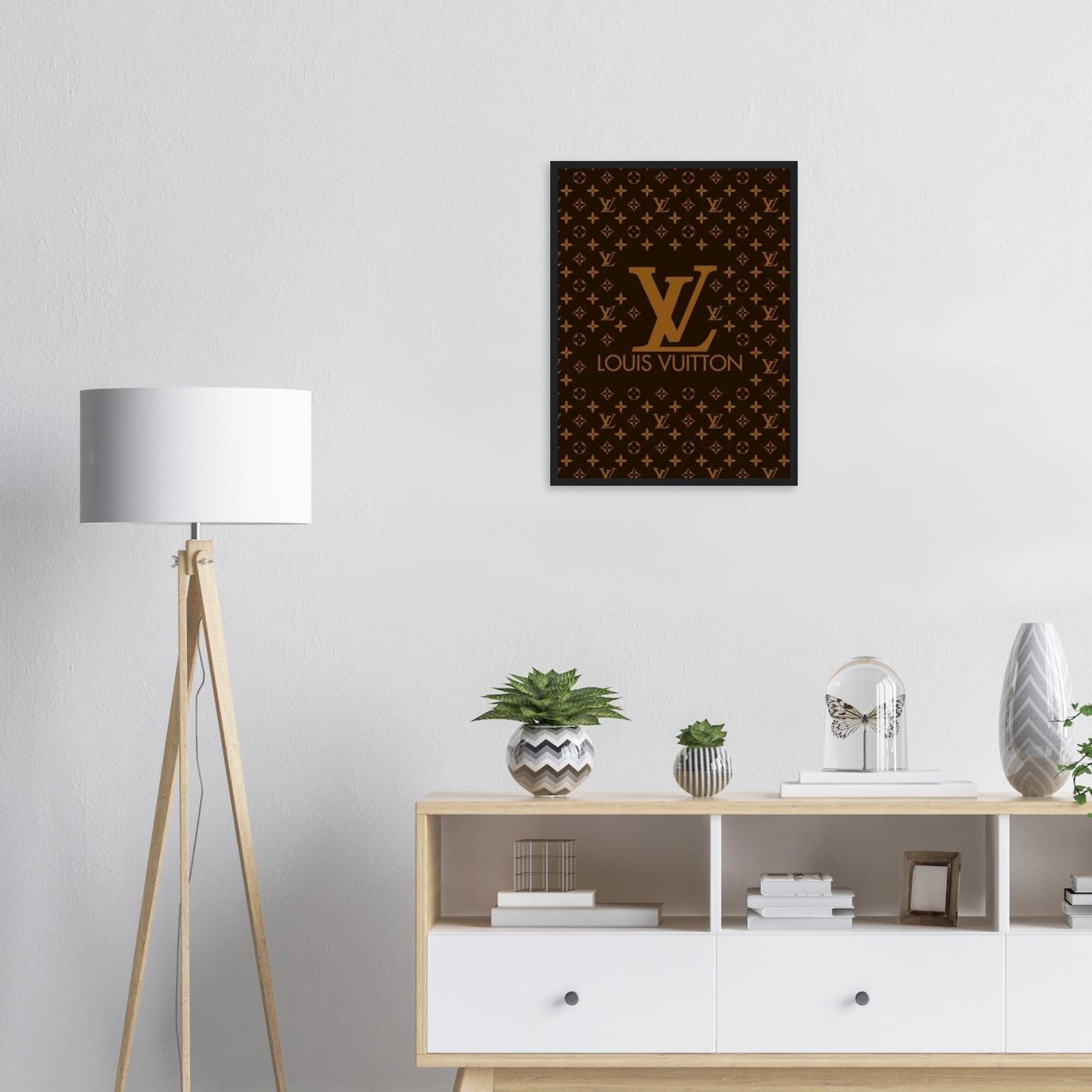 Canvanation Print Material Tableau Louis Vuitton Or