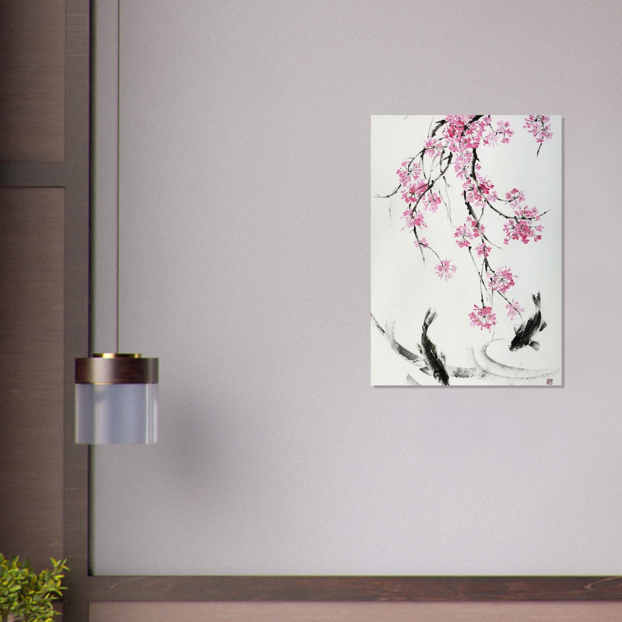 Gelato Print Material Paysage Chinois Peinture