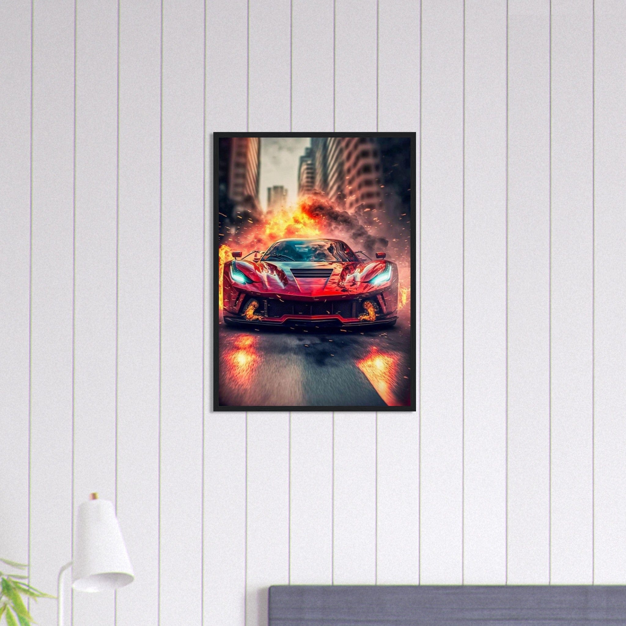 Canvanation Print Material 50x70 cm / 20x28″ Tableau Voiture Laferrari