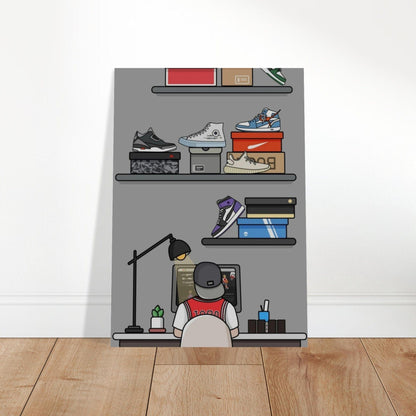 Tableau Sneaker Chambre