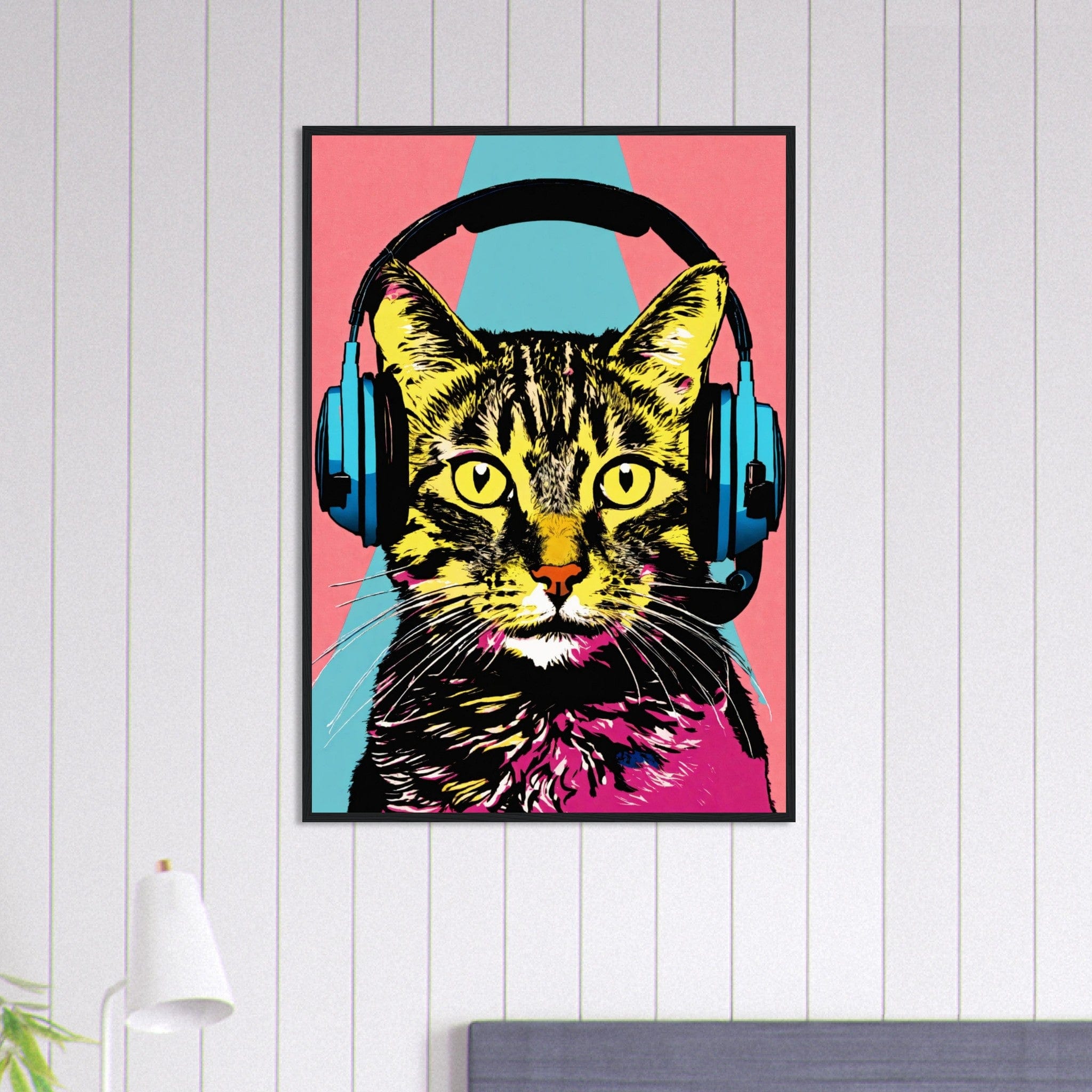 Canvanation Print Material 70x100 cm / 28x40″ Tableau Chat Rêves De Chaton