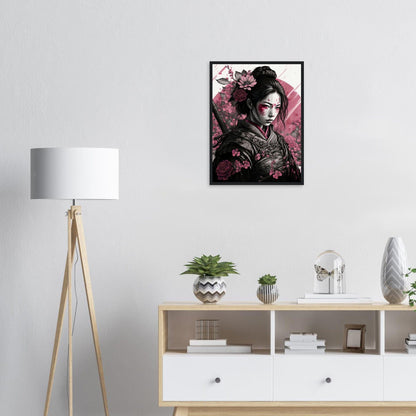 Tableau Japon Vintage Geisha Horreur Canvanation