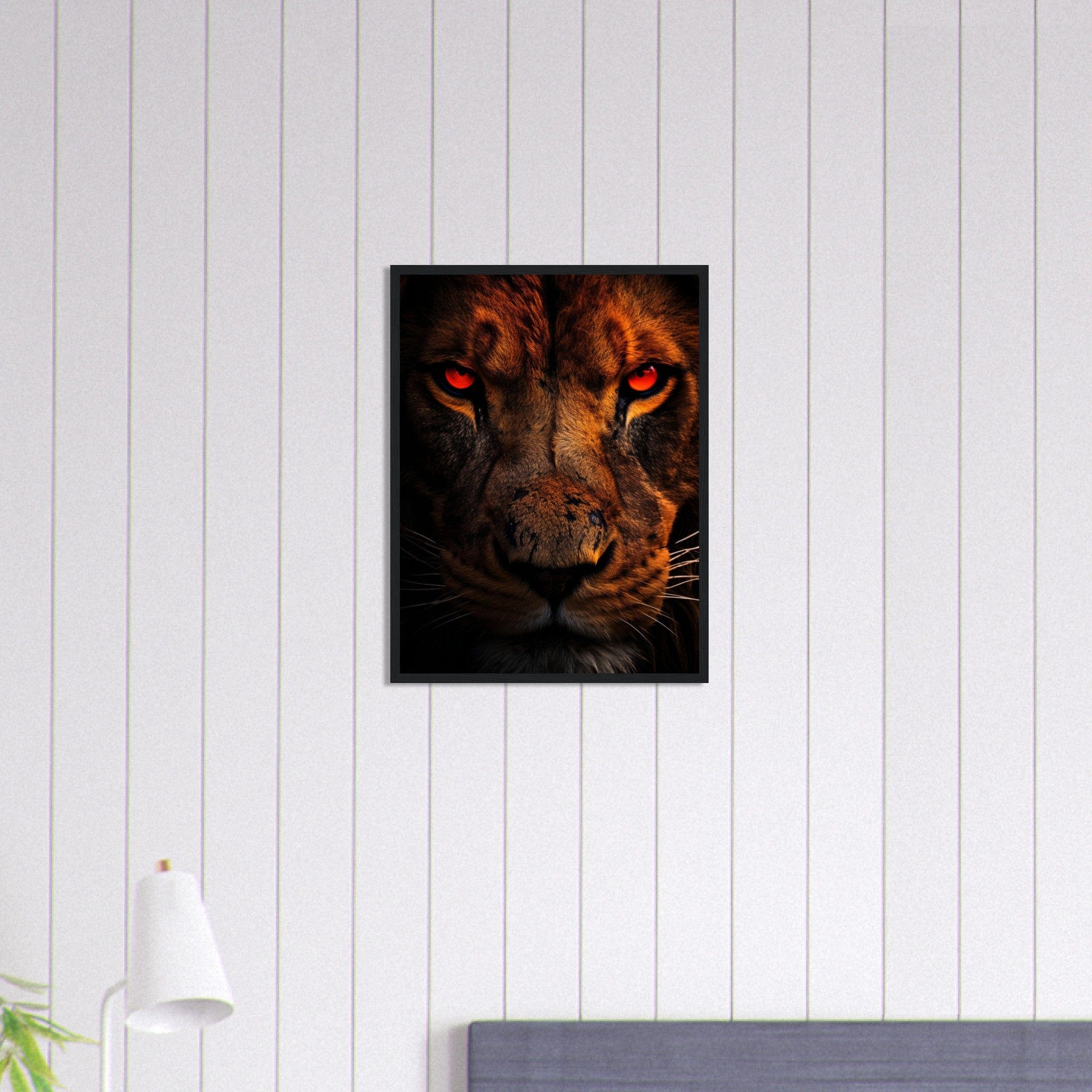 Canvanation Print Material 45x60 cm / 18x24″ Tableau De Lion