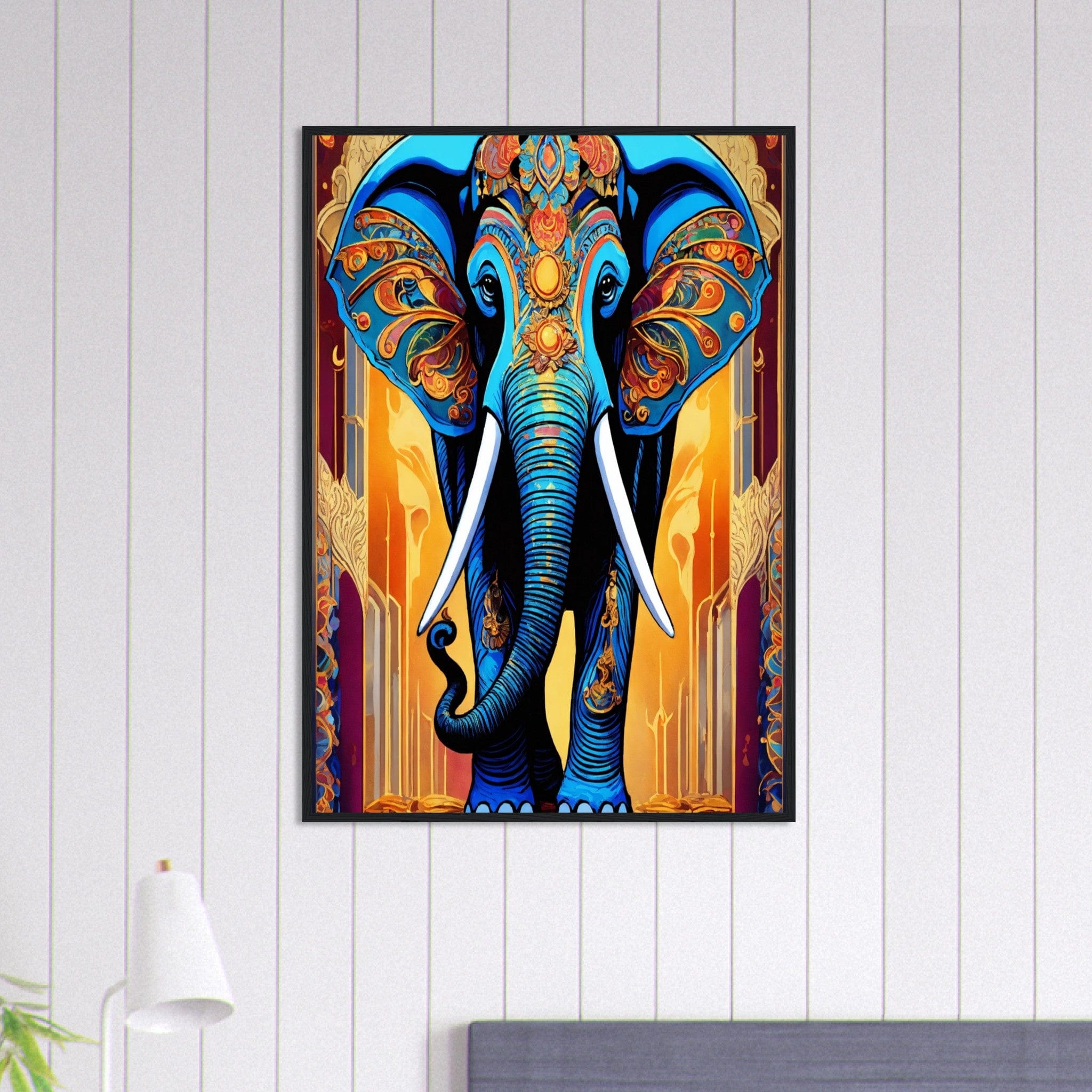 Canvanation Print Material 70x100 cm / 28x40″ Tableau Elephant L'animal Éternel